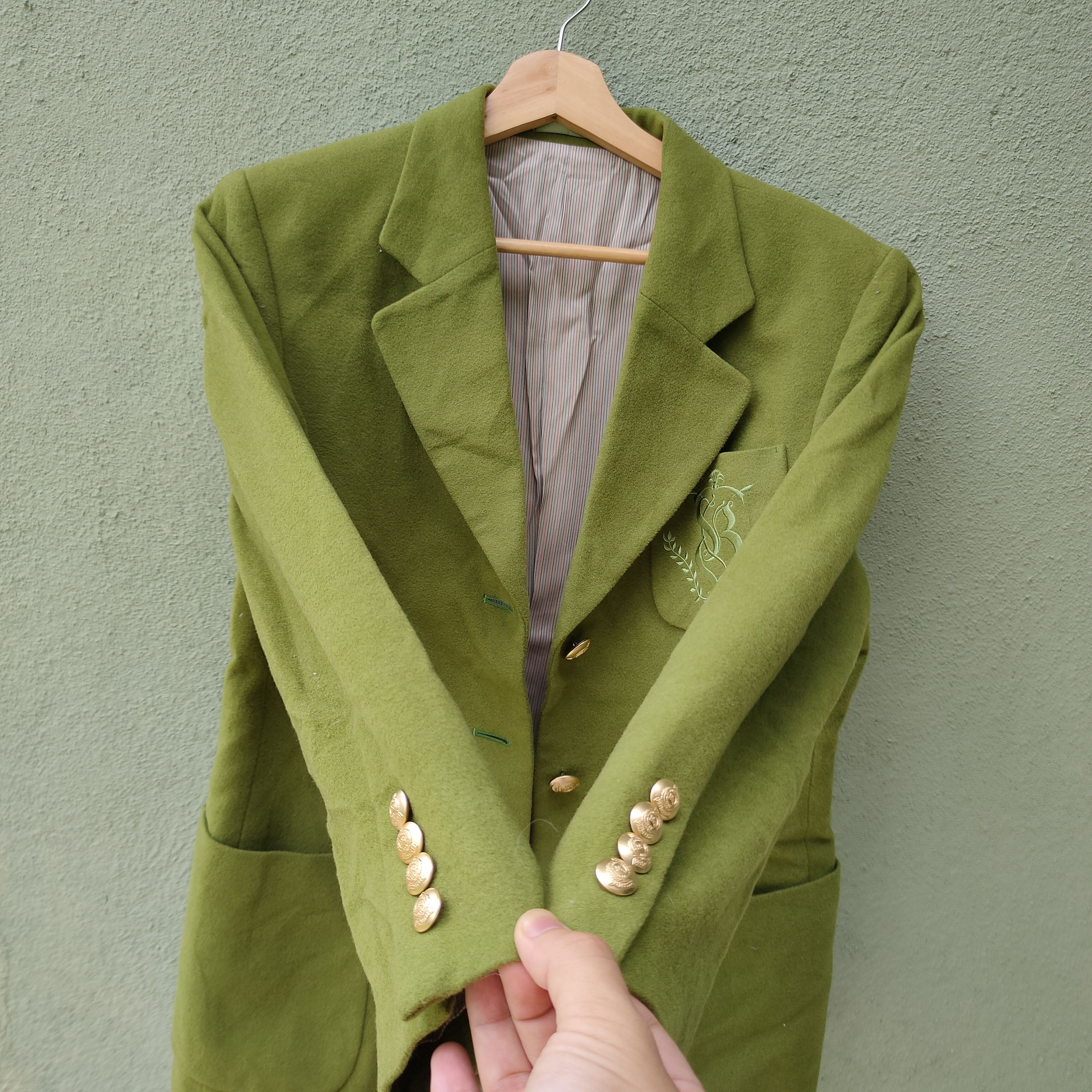 Burberry Vintage BURBERRYS Embroidery Logo Coat Jacket Size US S / EU 44-46 / 1 - 2 Thumbnail