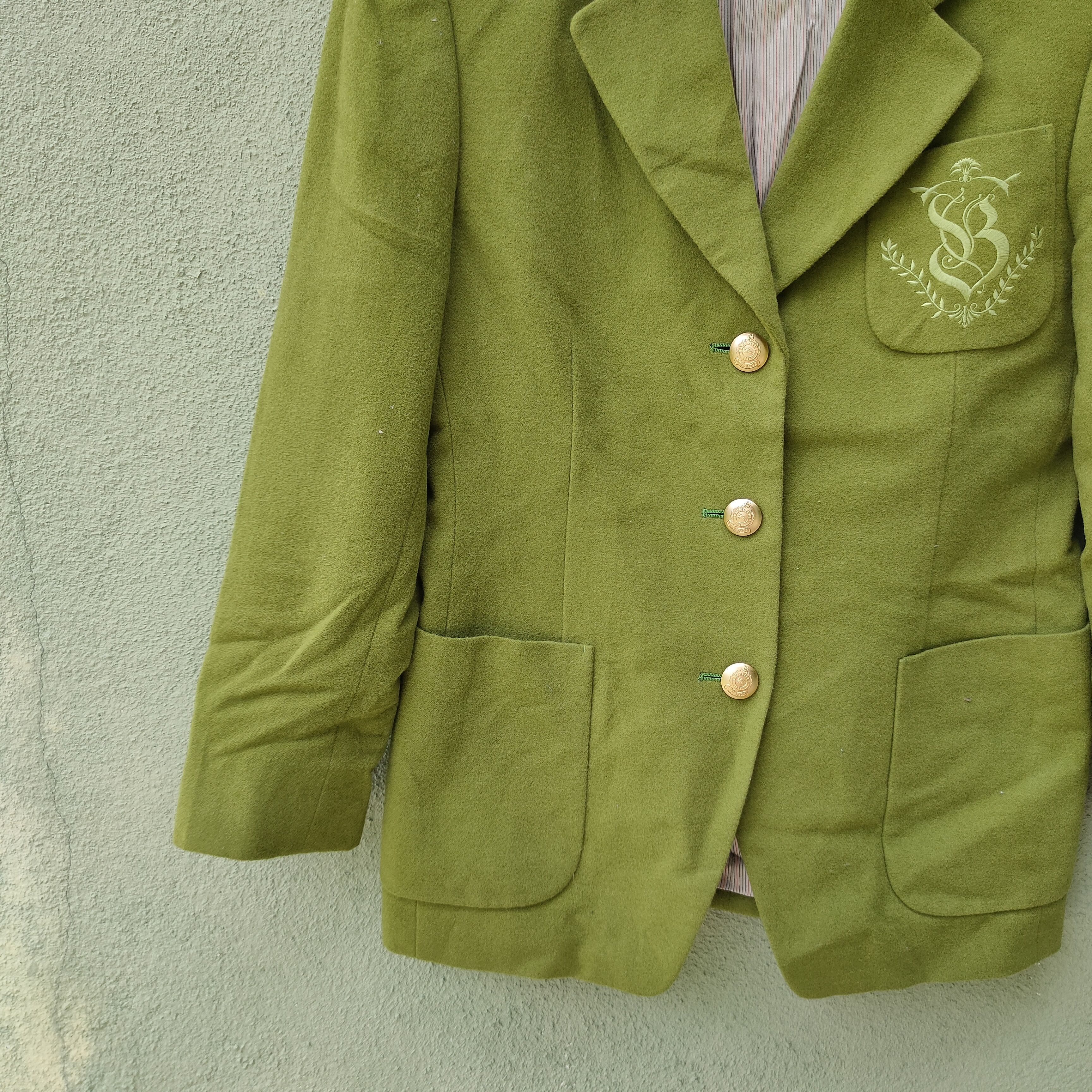 Burberry Vintage BURBERRYS Embroidery Logo Coat Jacket Size US S / EU 44-46 / 1 - 4 Thumbnail