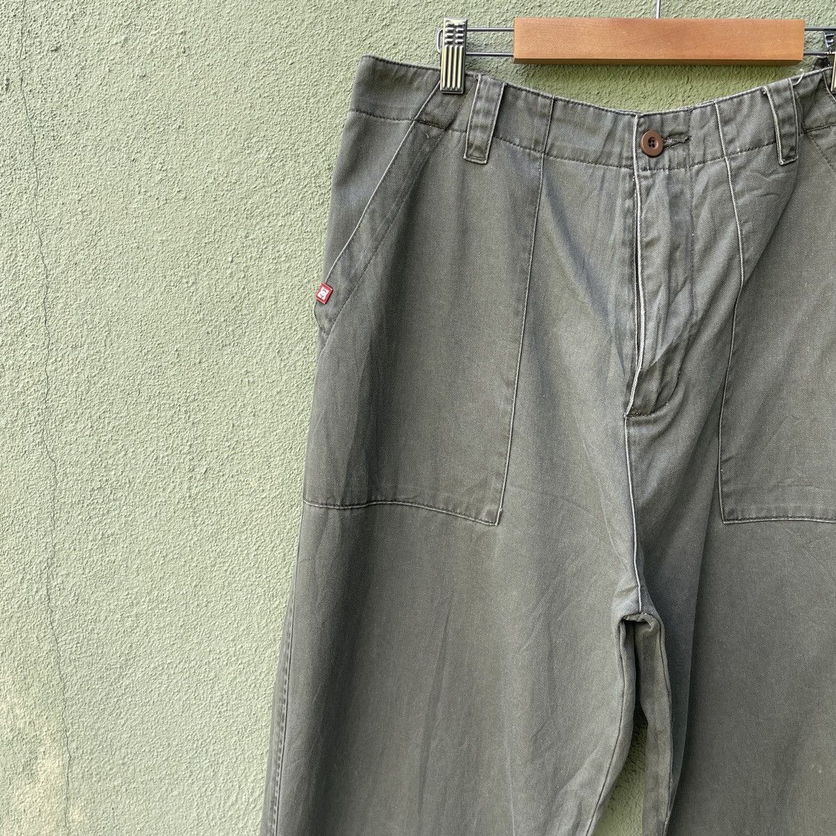 Japanese Brand Vintage DC Faded Nice Design Like Cargo Pants Size US 34 / EU 50 - 4 Thumbnail