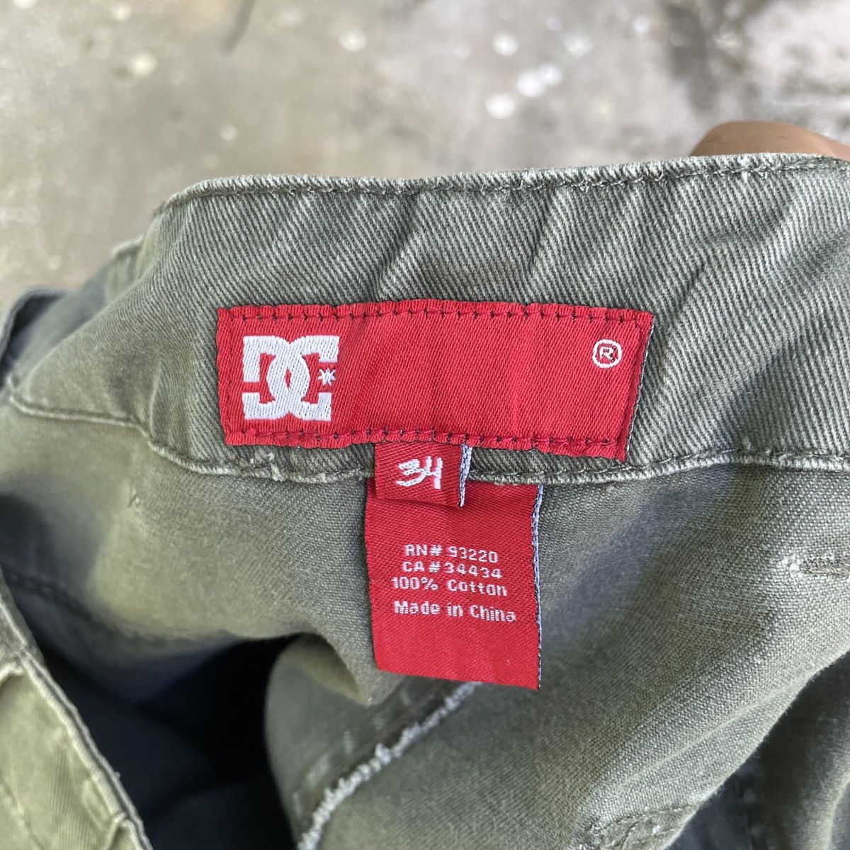 Japanese Brand Vintage DC Faded Nice Design Like Cargo Pants Size US 34 / EU 50 - 8 Thumbnail