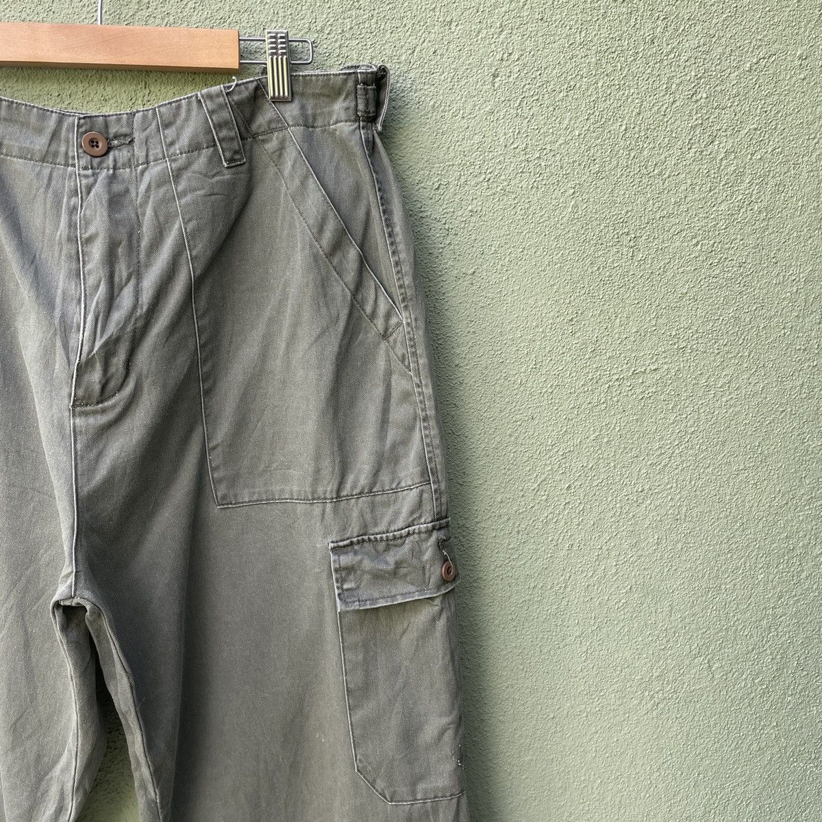 Japanese Brand Vintage DC Faded Nice Design Like Cargo Pants Size US 34 / EU 50 - 3 Thumbnail