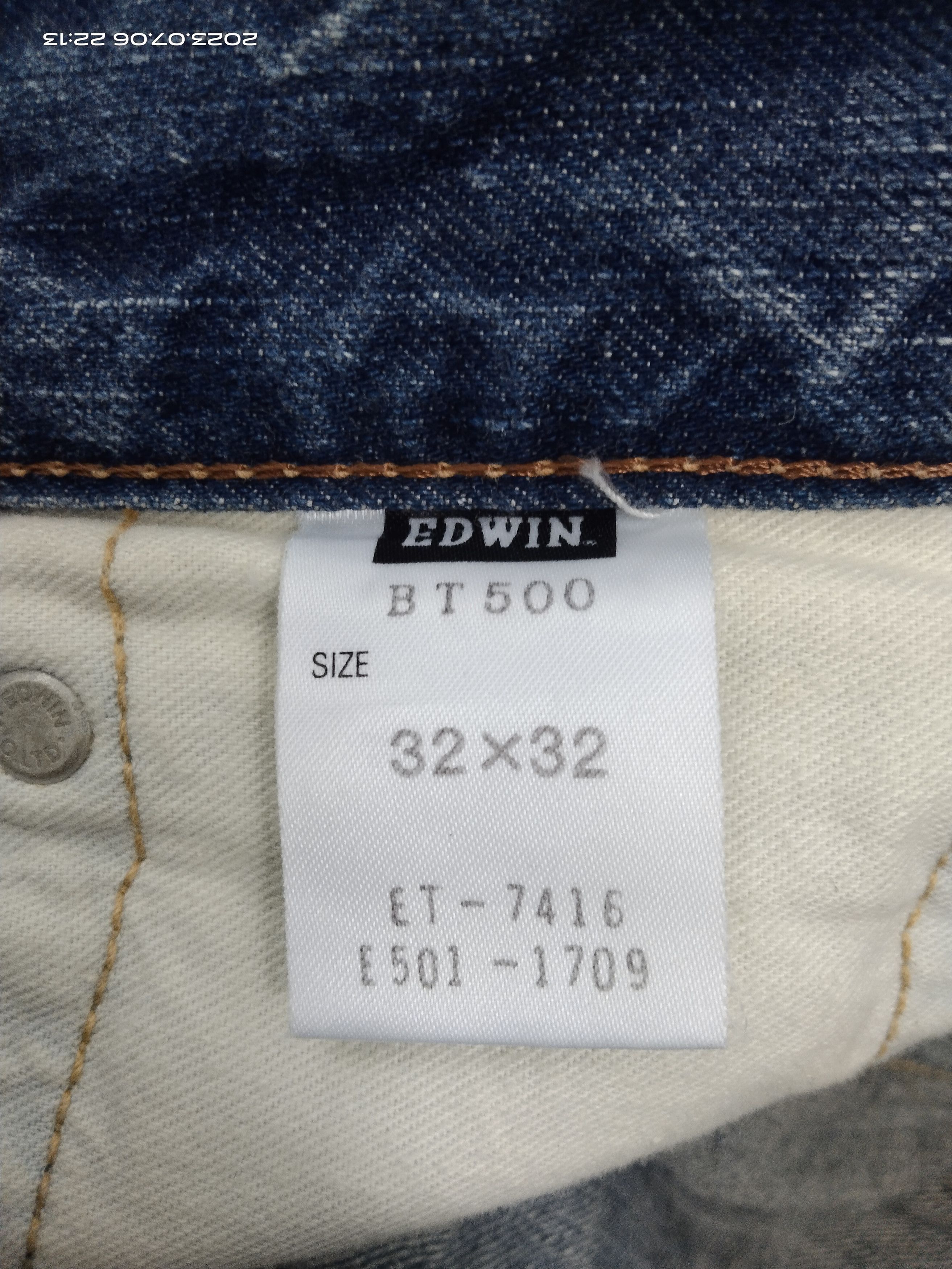 Edwin FLARE SICK BLUE TRIP🇯🇵DENIM PANTS Size US 33 - 9 Thumbnail