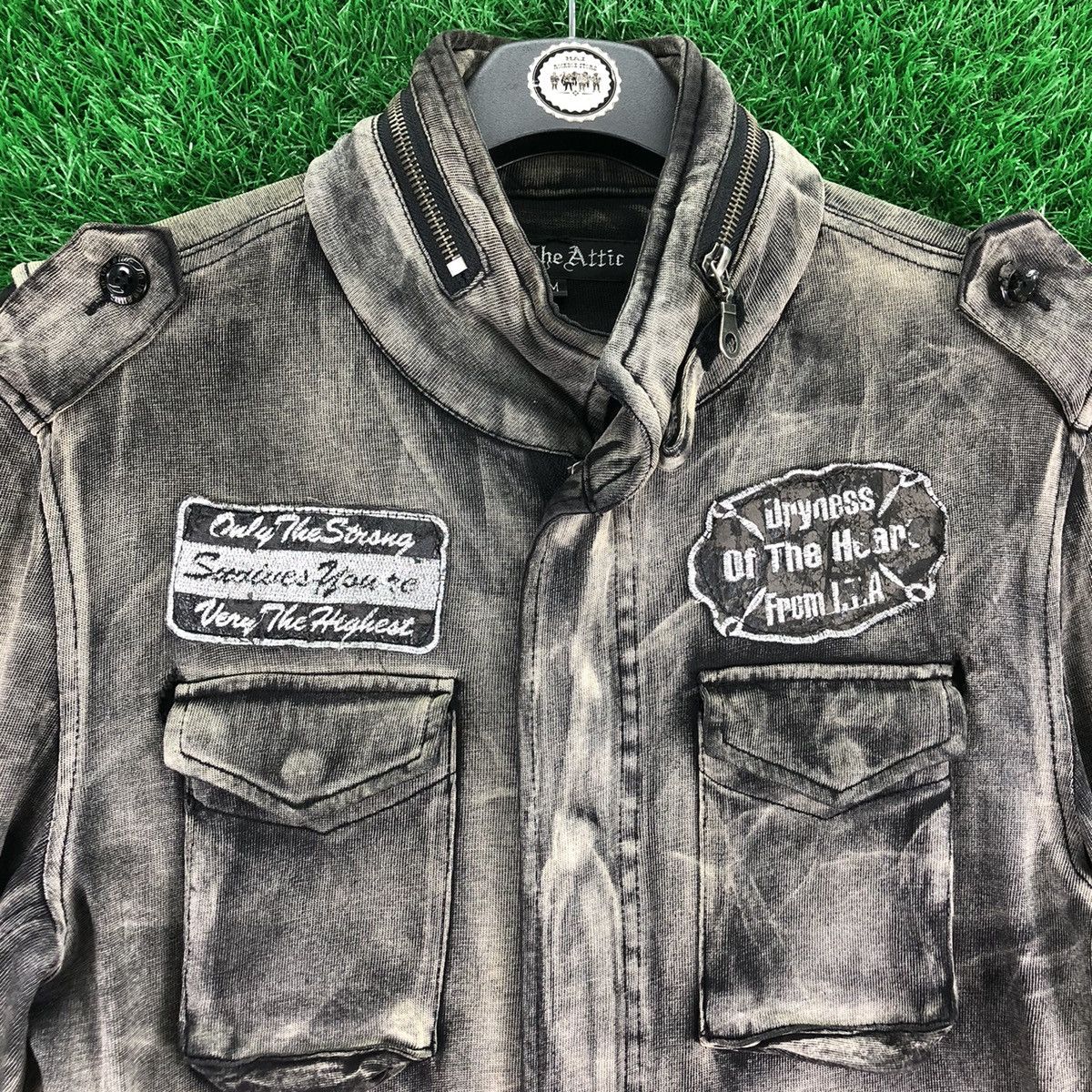 In The Attic Vintage In The Attic Inspired M65 Field Jacket Punk Style Size M / US 6-8 / IT 42-44 - 7 Thumbnail