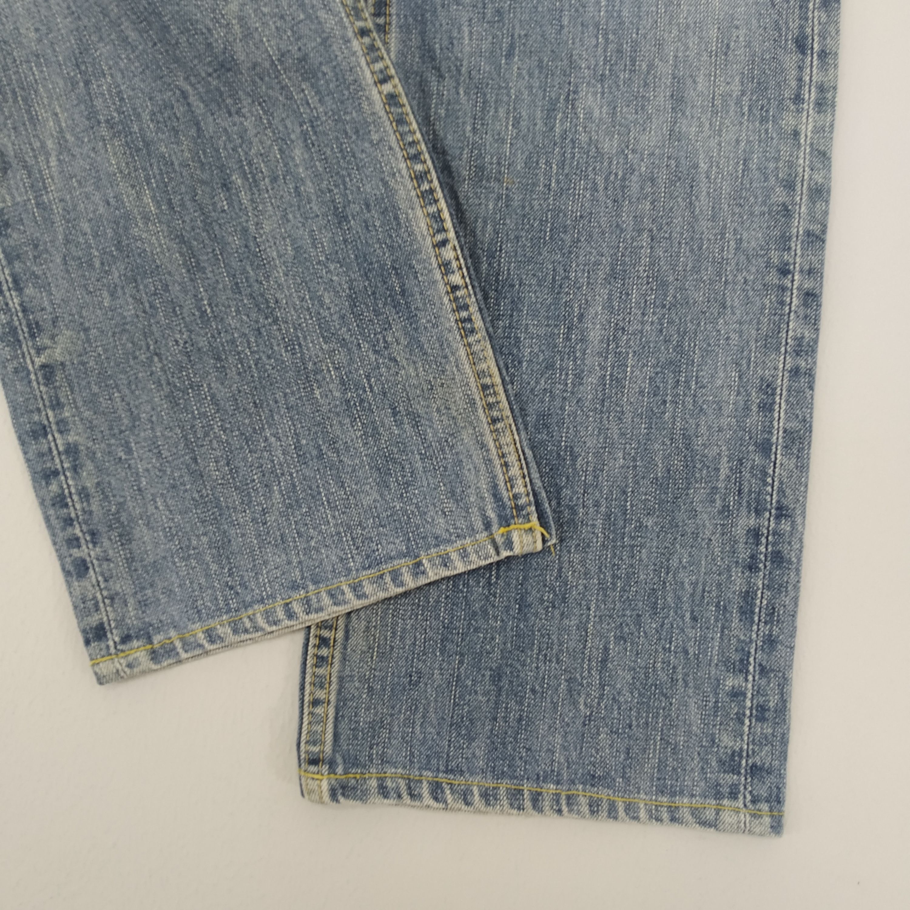 Denime W33 Vintage Unbranded Stone Wash Denim Jeans Faded Blue Size US 33 - 4 Thumbnail
