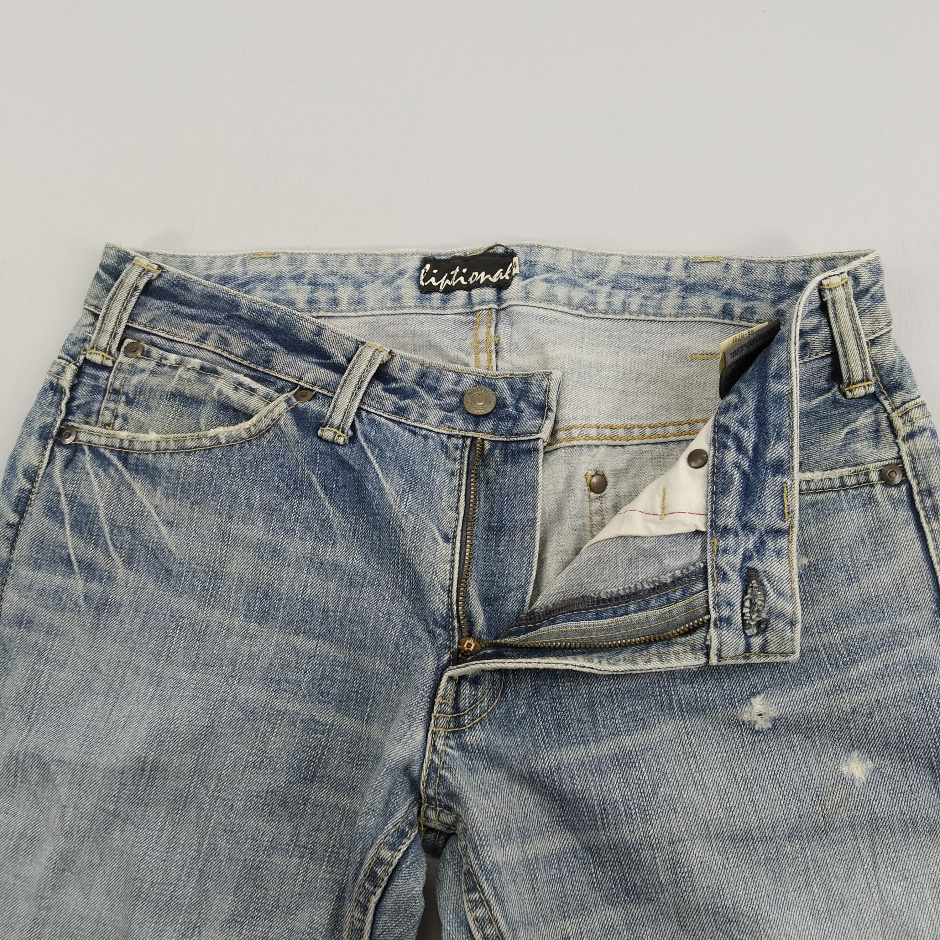 Denime W33 Vintage Unbranded Stone Wash Denim Jeans Faded Blue Size US 33 - 11 Thumbnail