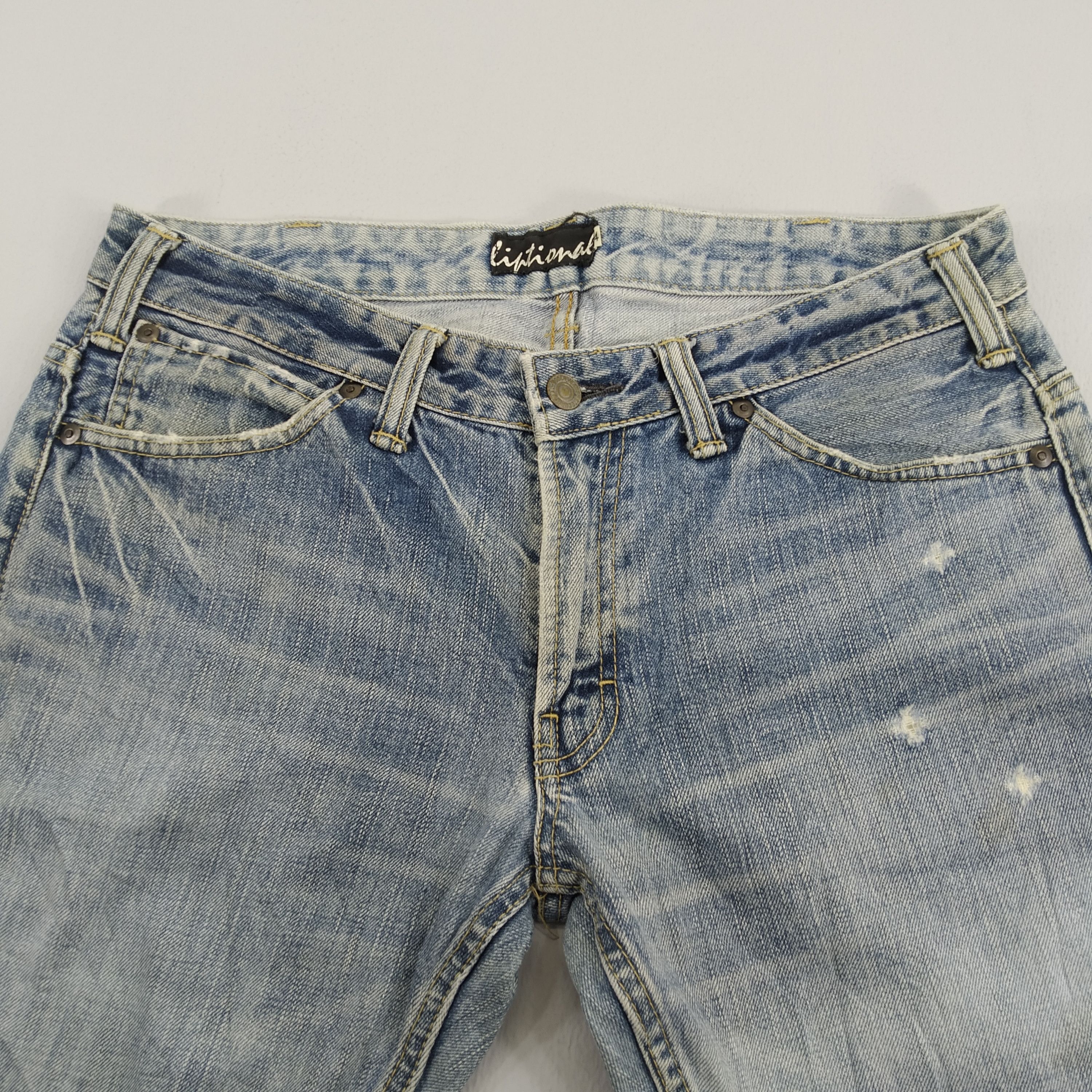 Denime W33 Vintage Unbranded Stone Wash Denim Jeans Faded Blue Size US 33 - 12 Thumbnail