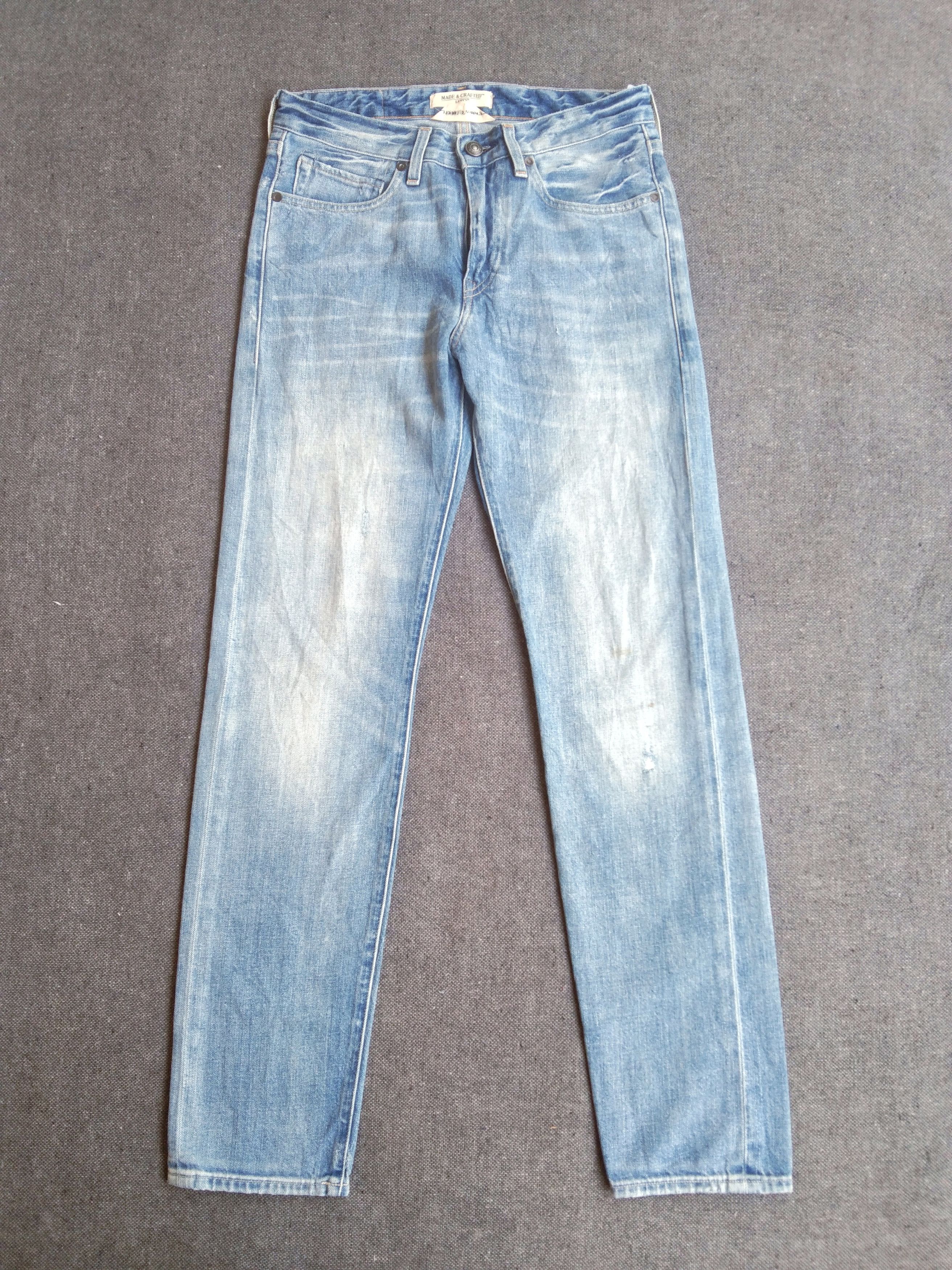 Levi's Made & Crafted Vintage Levi's Made & Crafted Faded Blue Distressed Jeans Size US 29 - 1 Thumbnail