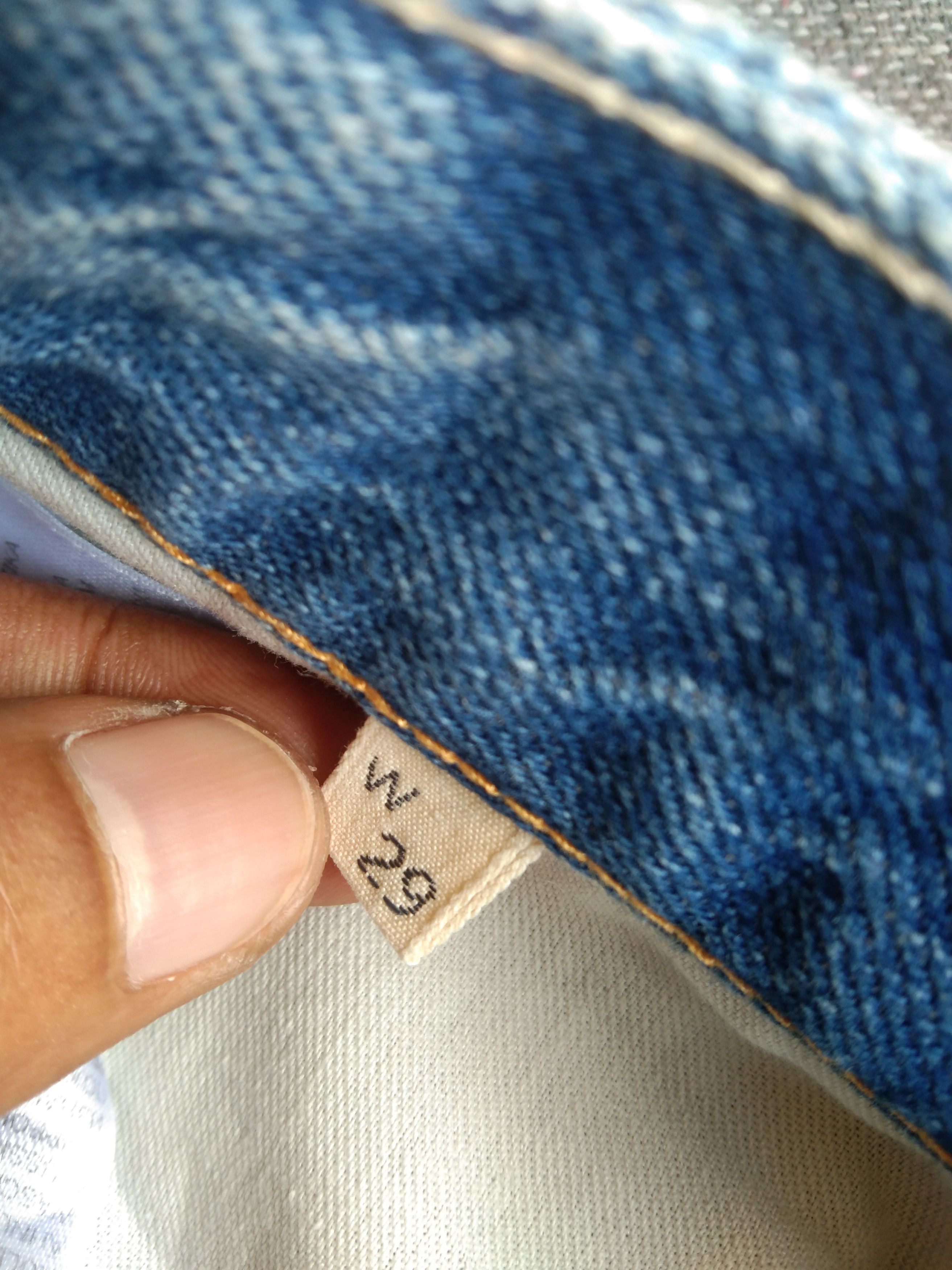 Levi's Made & Crafted Vintage Levi's Made & Crafted Faded Blue Distressed Jeans Size US 29 - 9 Thumbnail