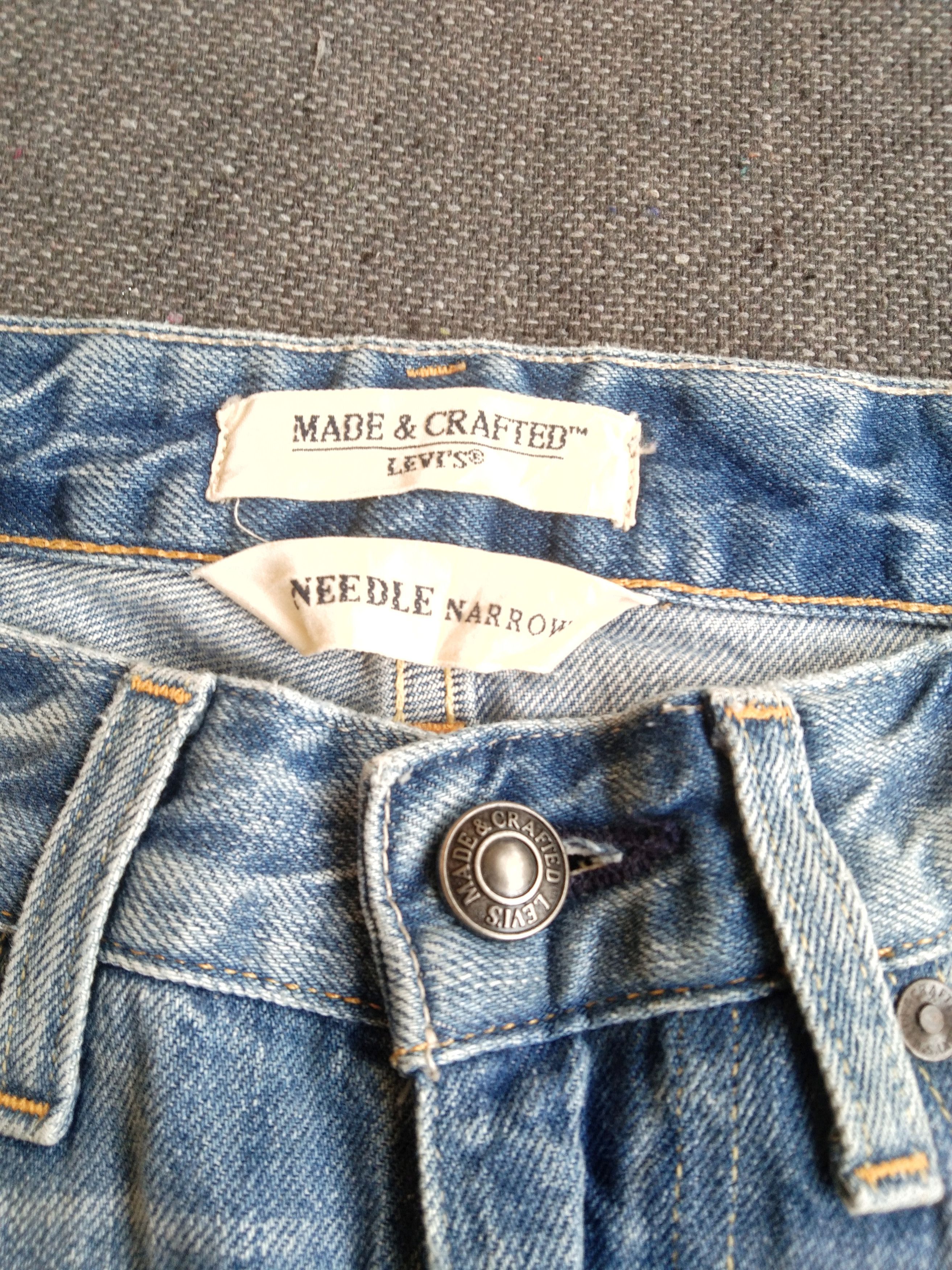 Levi's Made & Crafted Vintage Levi's Made & Crafted Faded Blue Distressed Jeans Size US 29 - 8 Thumbnail