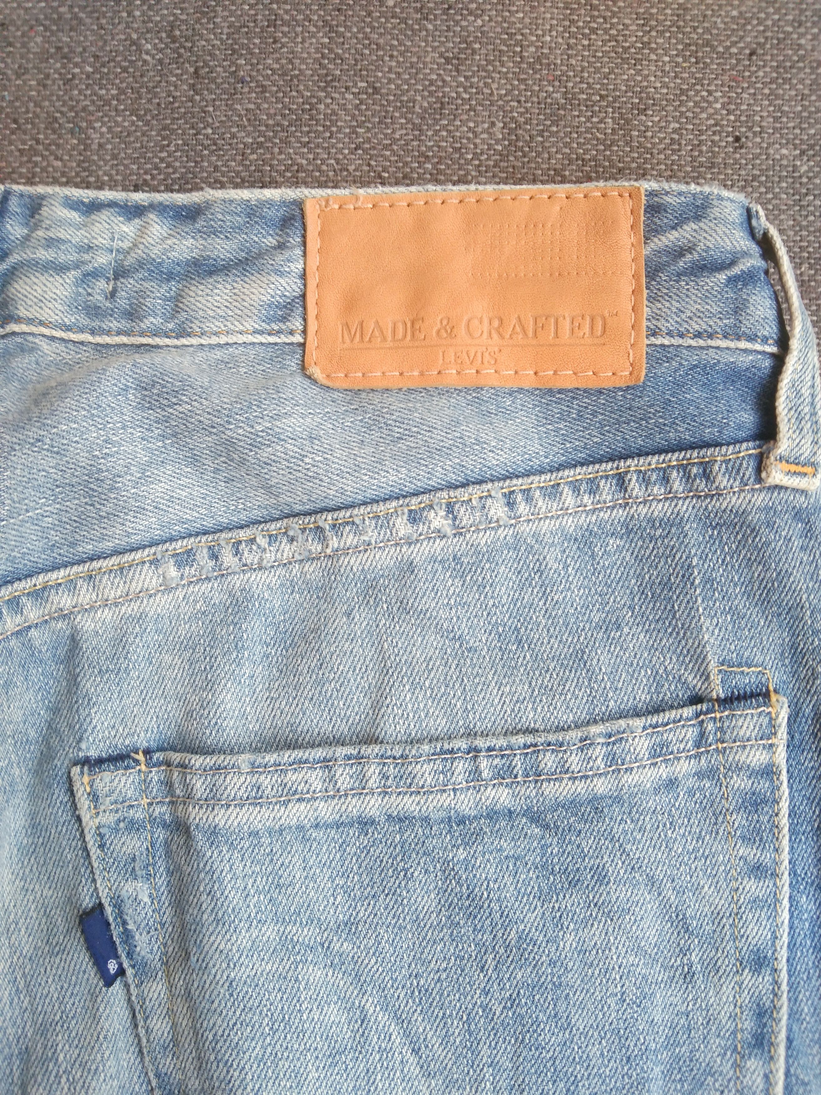 Levi's Made & Crafted Vintage Levi's Made & Crafted Faded Blue Distressed Jeans Size US 29 - 4 Thumbnail
