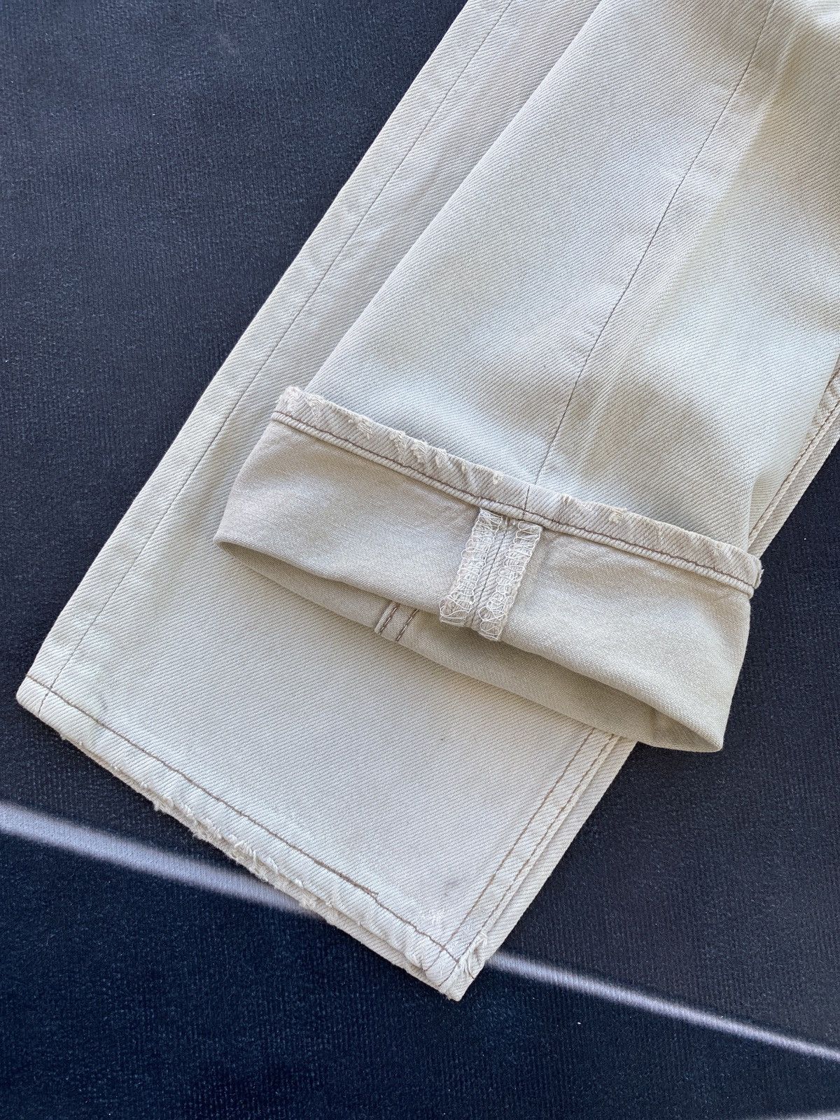 Jean × Levi's × Vintage 90s VINTAGE LEVIS 501 DISTRESSED JEANS-J376 Size US 33 - 9 Thumbnail