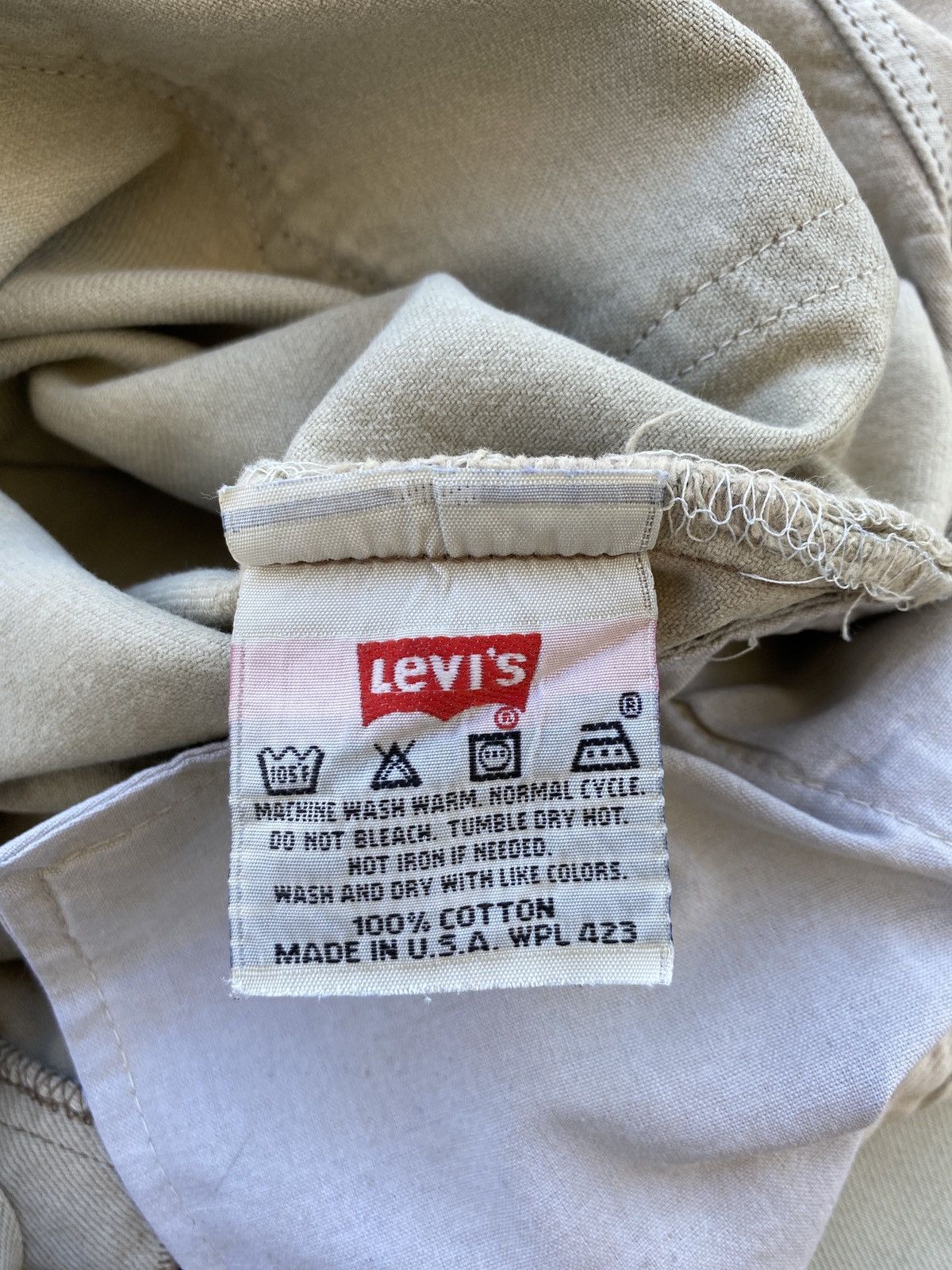 Jean × Levi's × Vintage 90s VINTAGE LEVIS 501 DISTRESSED JEANS-J376 Size US 33 - 7 Thumbnail
