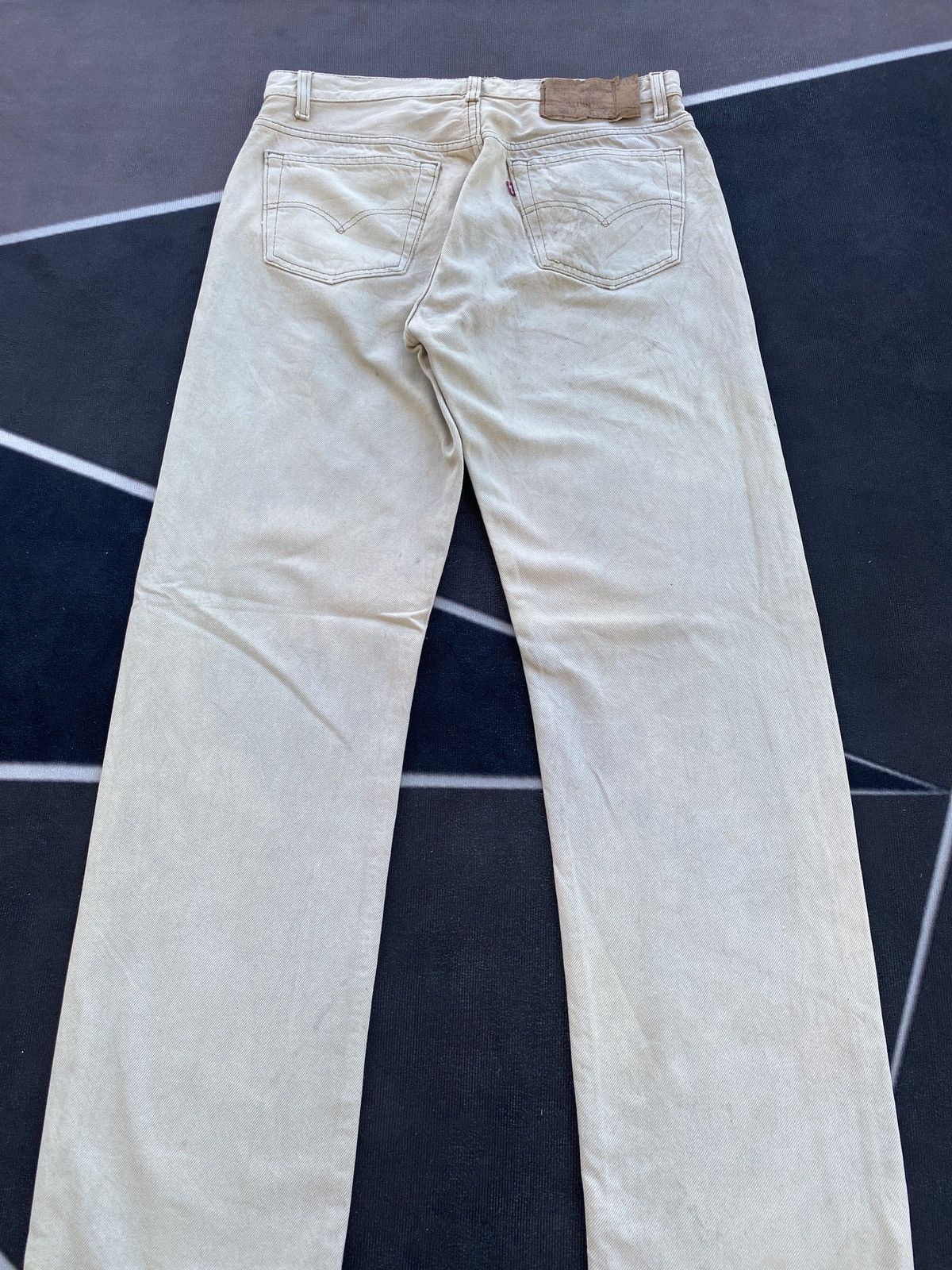 Jean × Levi's × Vintage 90s VINTAGE LEVIS 501 DISTRESSED JEANS-J376 Size US 33 - 4 Thumbnail