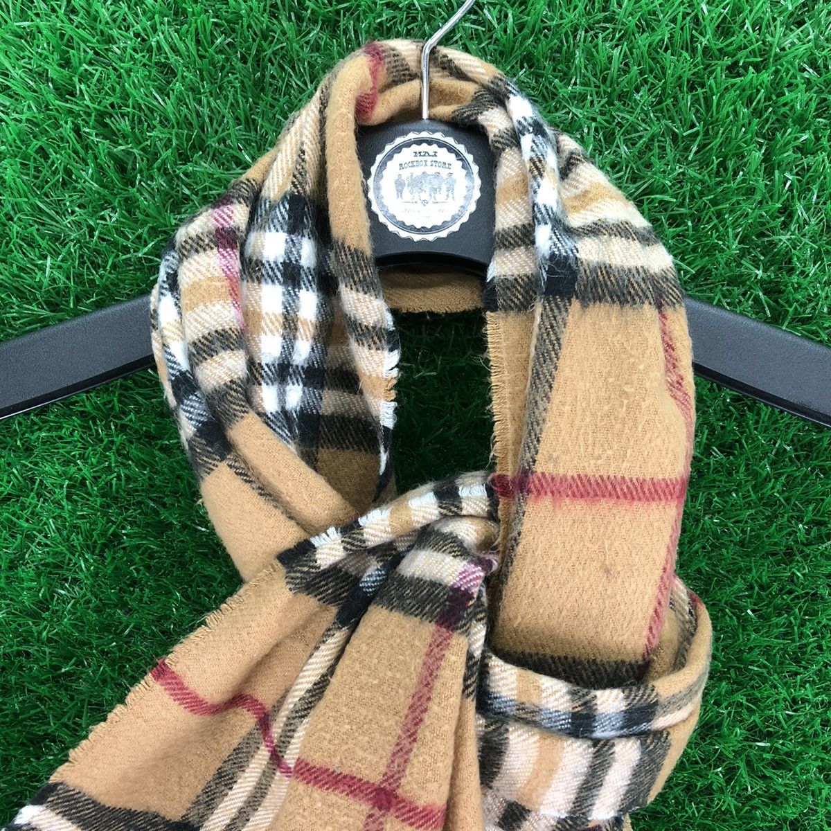 Japanese Brand Vintage 90's Scarf Novacheck like Burberrys by Preppie Size ONE SIZE - 3 Thumbnail