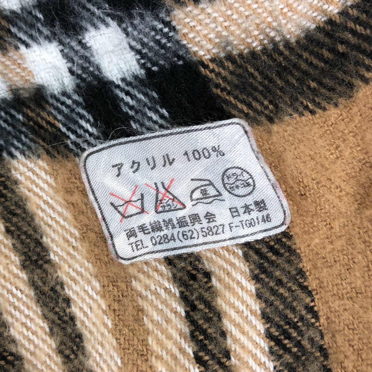 Japanese Brand Vintage 90's Scarf Novacheck like Burberrys by Preppie Size ONE SIZE - 8 Thumbnail