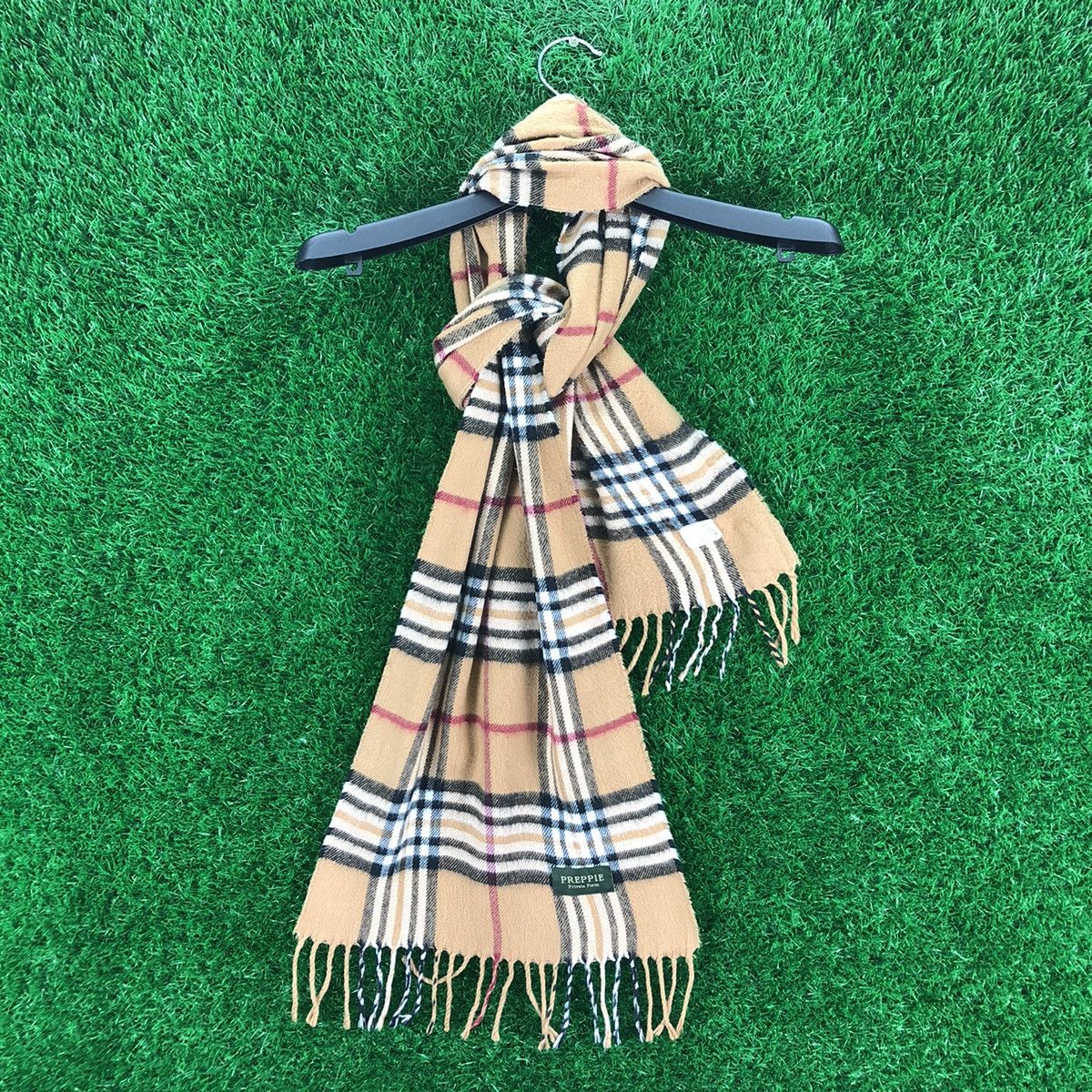 Japanese Brand Vintage 90's Scarf Novacheck like Burberrys by Preppie Size ONE SIZE - 2 Thumbnail