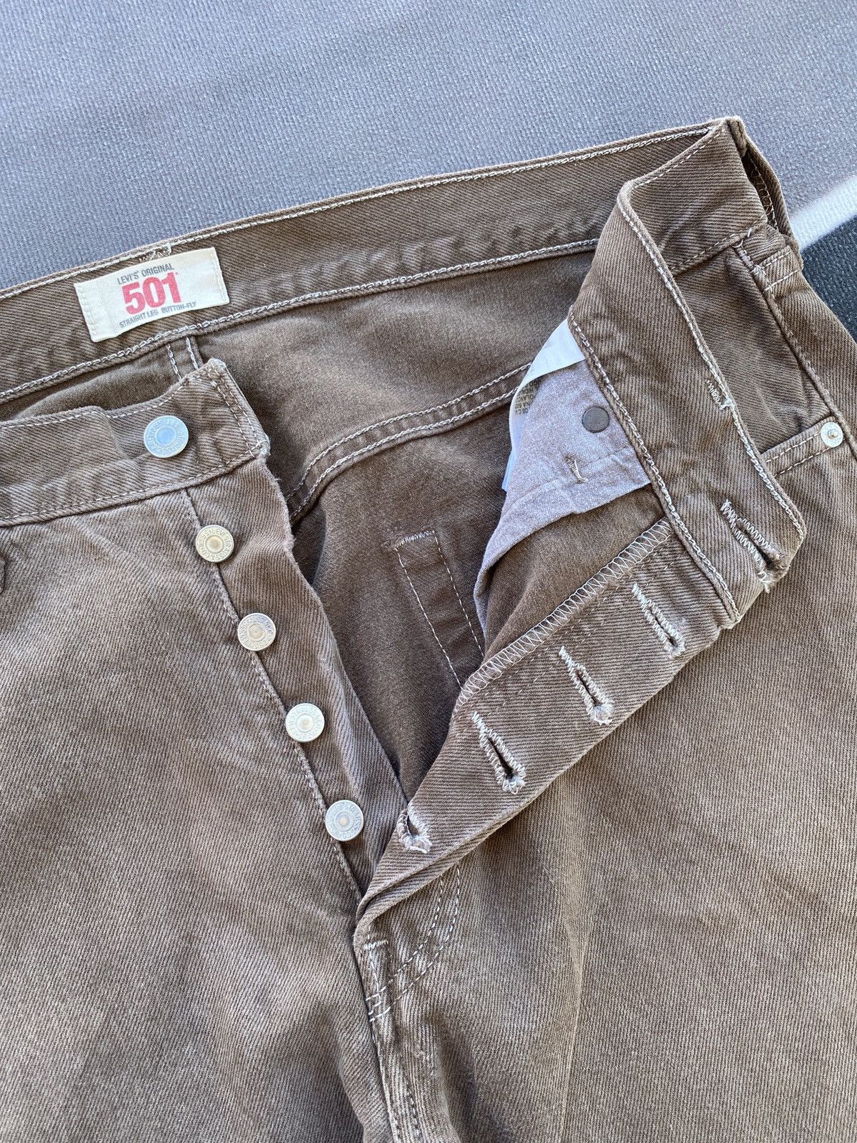 Jean × Levi's × Vintage VINTAGE LEVIS 501 JEANS-J377 Size US 36 / EU 52 - 5 Thumbnail