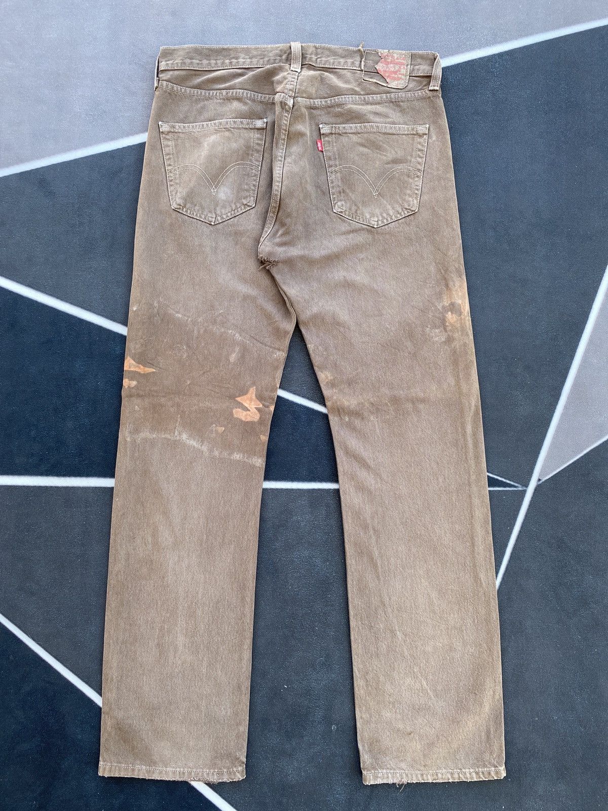 Jean × Levi's × Vintage VINTAGE LEVIS 501 JEANS-J377 Size US 36 / EU 52 - 3 Thumbnail