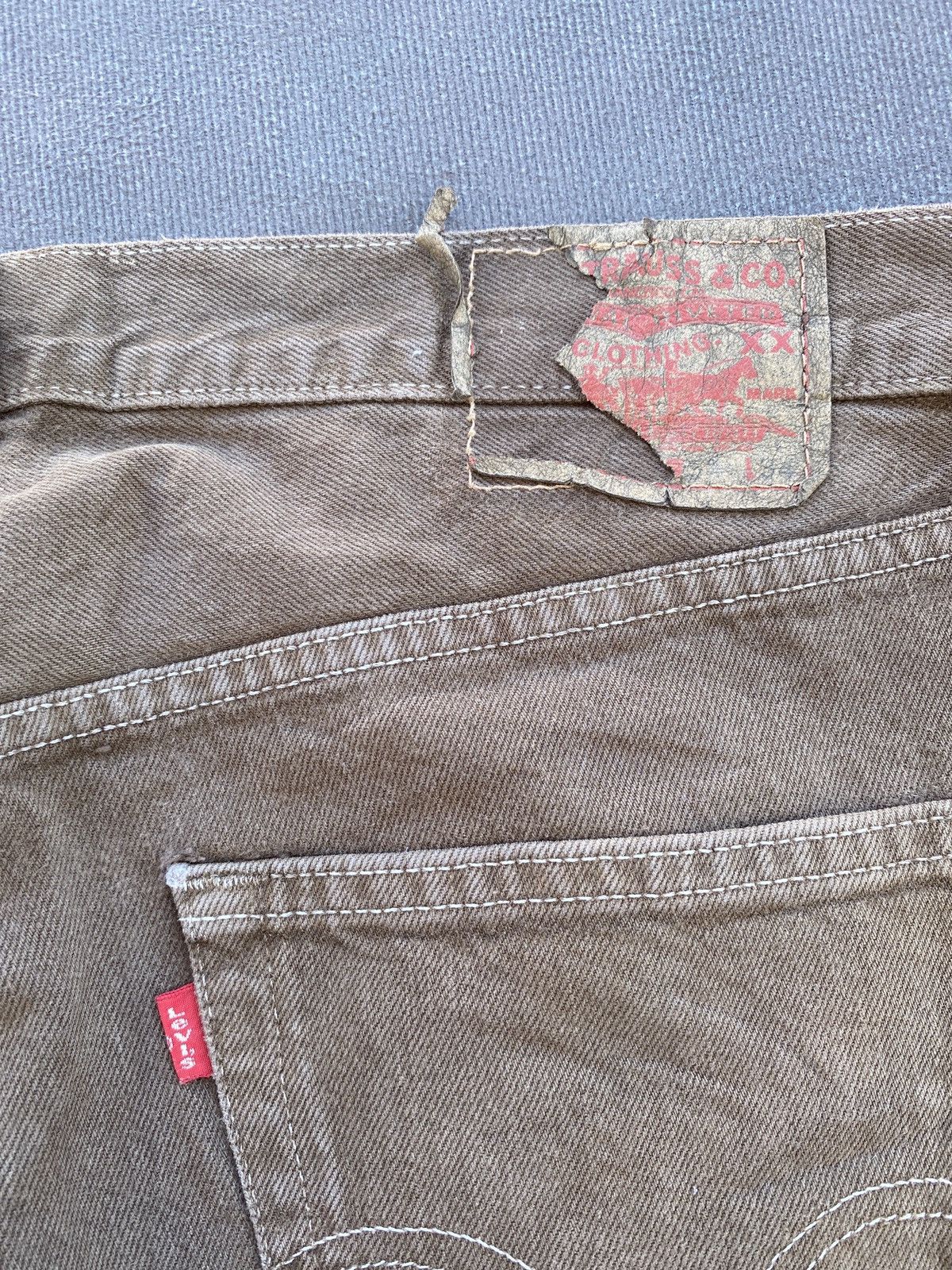 Jean × Levi's × Vintage VINTAGE LEVIS 501 JEANS-J377 Size US 36 / EU 52 - 8 Thumbnail