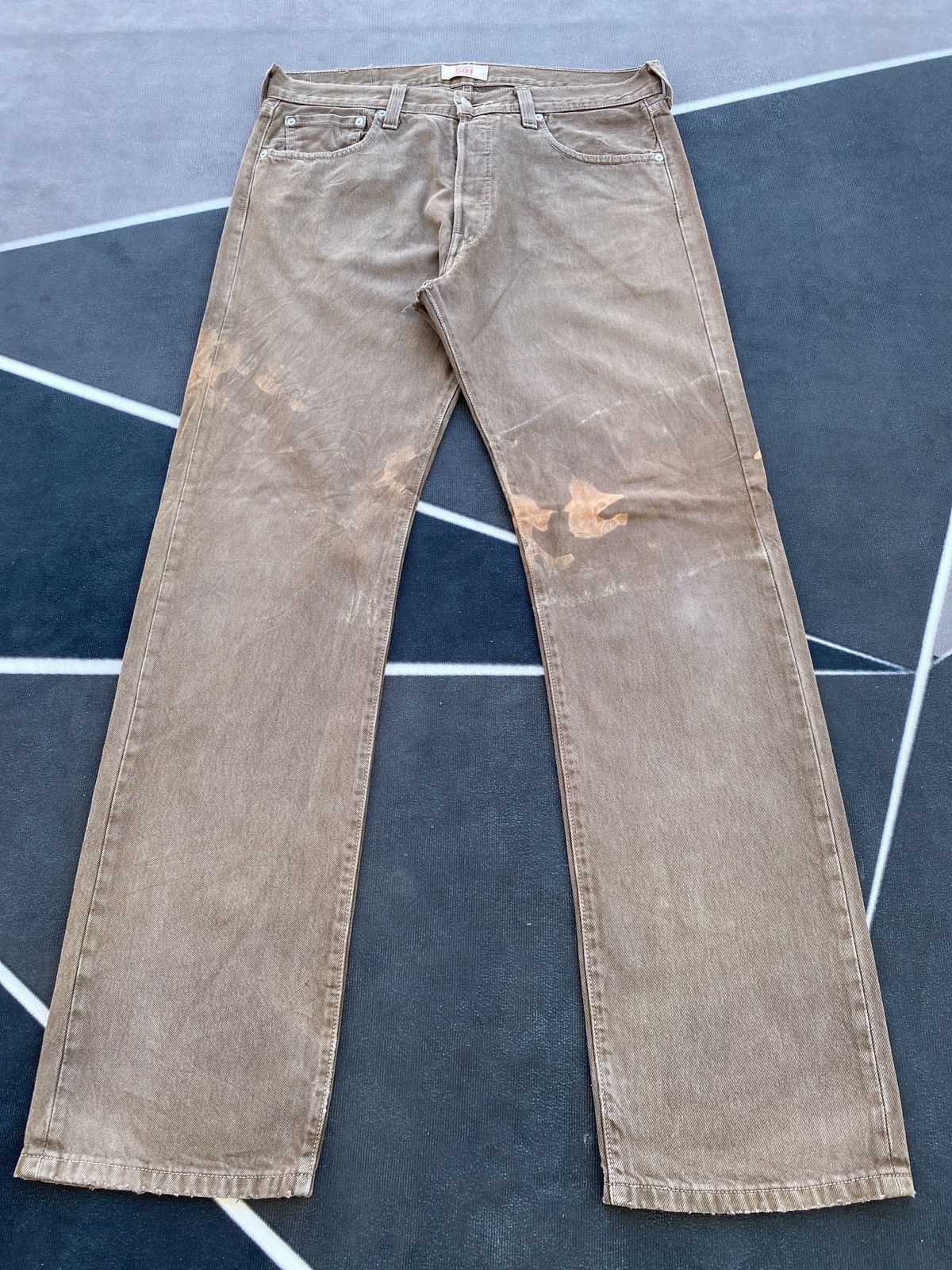 Jean × Levi's × Vintage VINTAGE LEVIS 501 JEANS-J377 Size US 36 / EU 52 - 2 Thumbnail