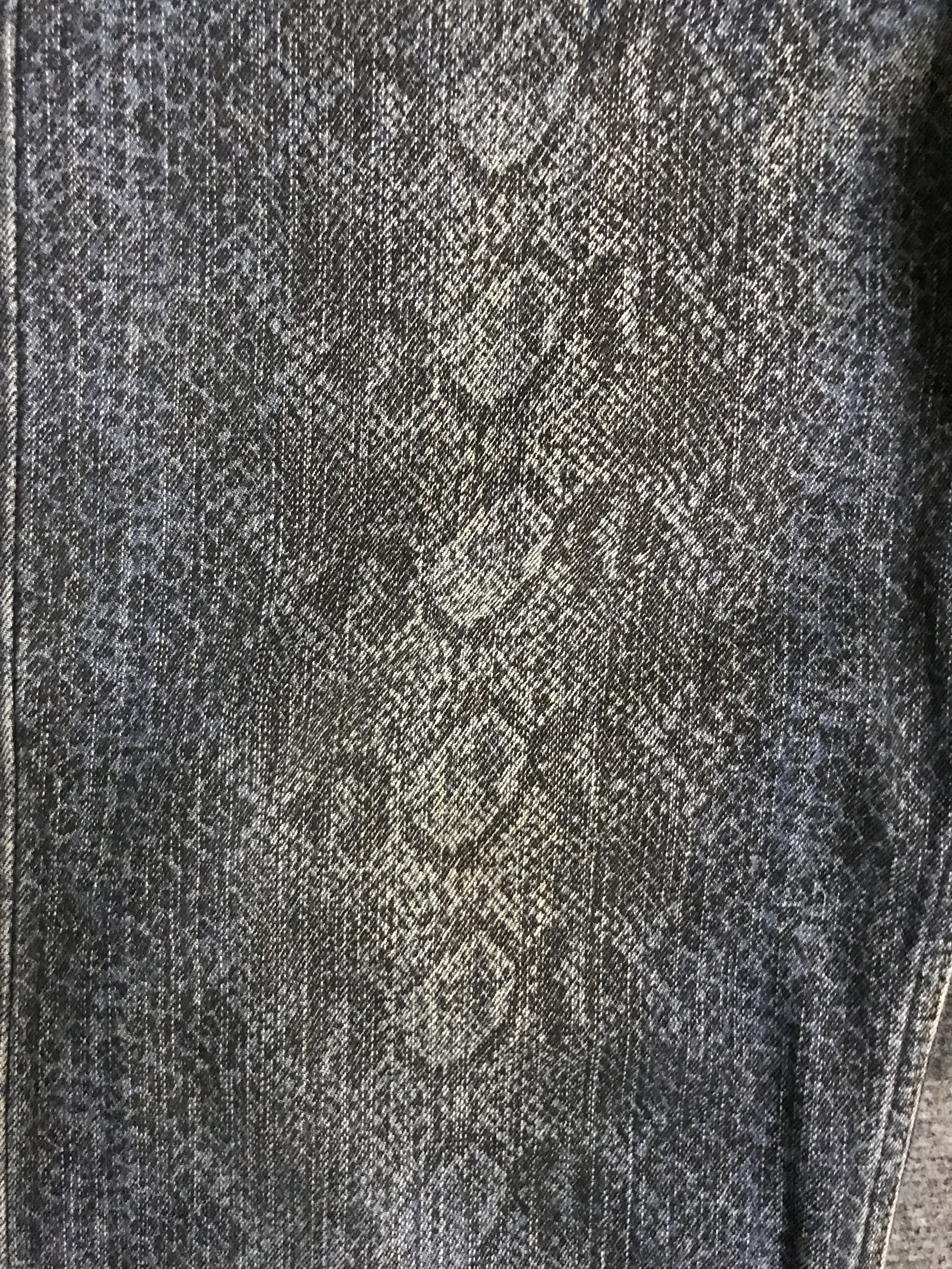 Japanese Brand D121 KARAKURU TAMASHI Phyton All Print Dragon Jeans Size US 34 / EU 50 - 9 Thumbnail
