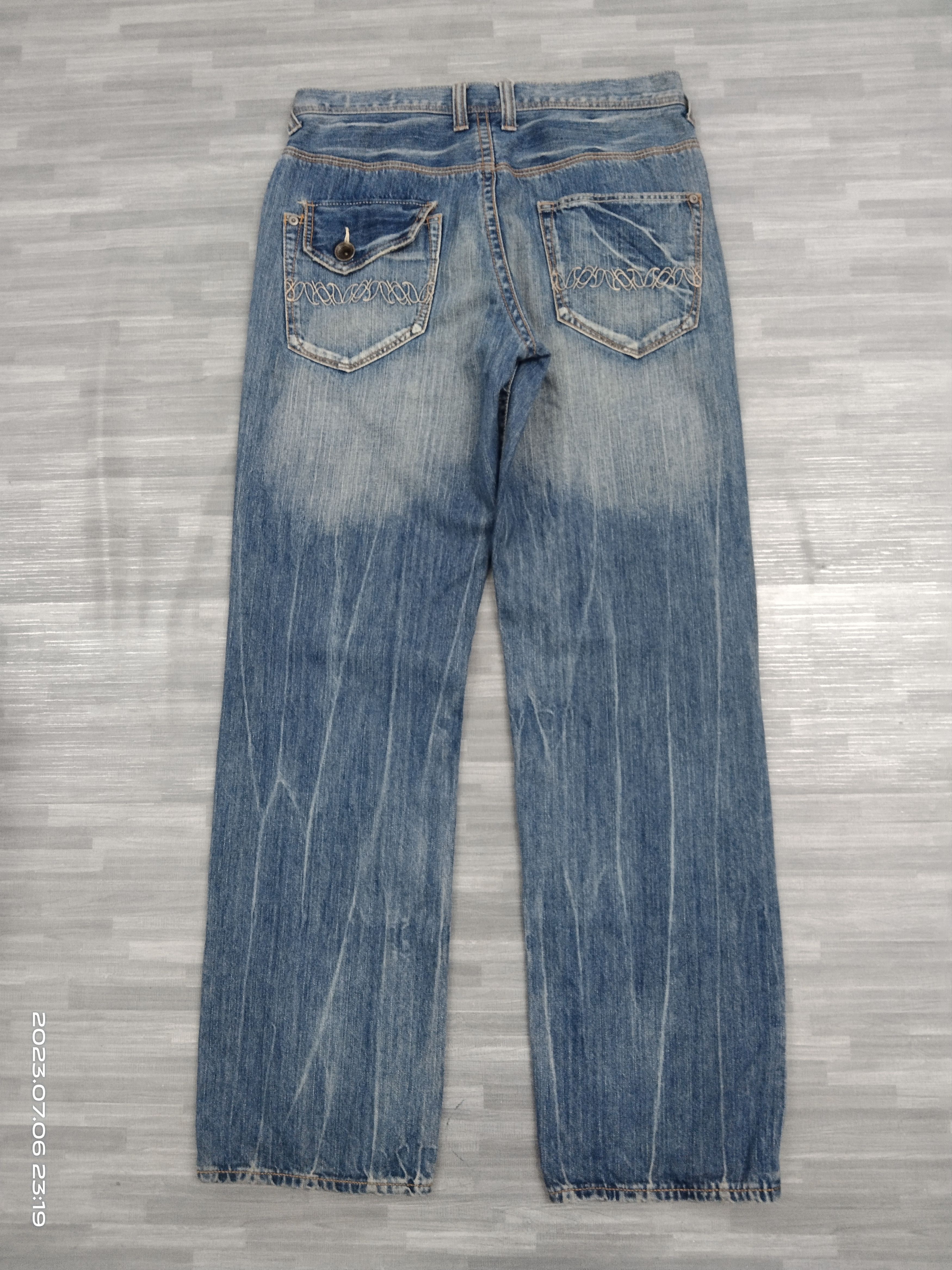 If Six Was Nine WASHED BLUE AVAIL DENIM PANTS Size US 31 - 3 Thumbnail