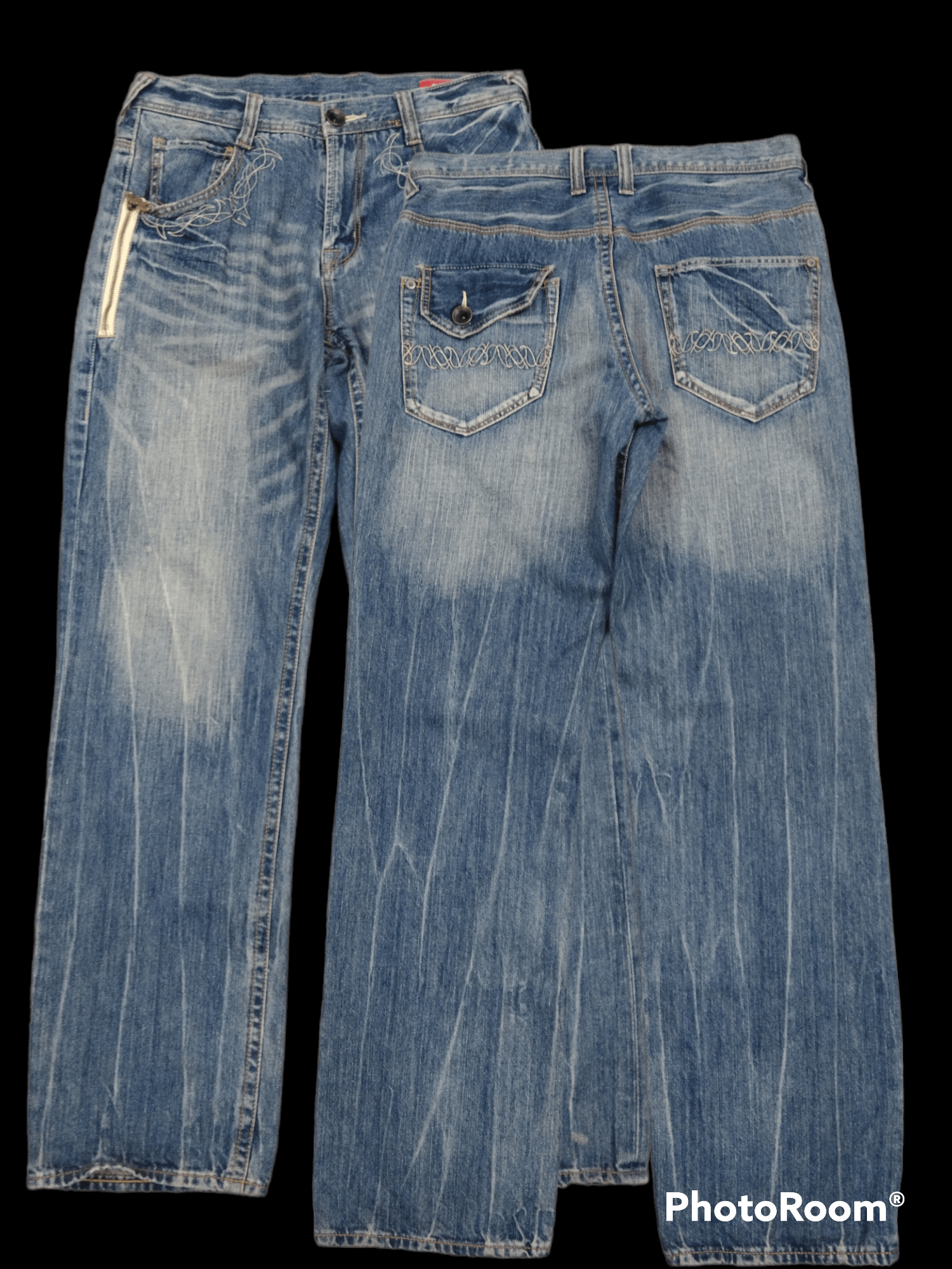If Six Was Nine WASHED BLUE AVAIL DENIM PANTS Size US 31 - 1 Thumbnail