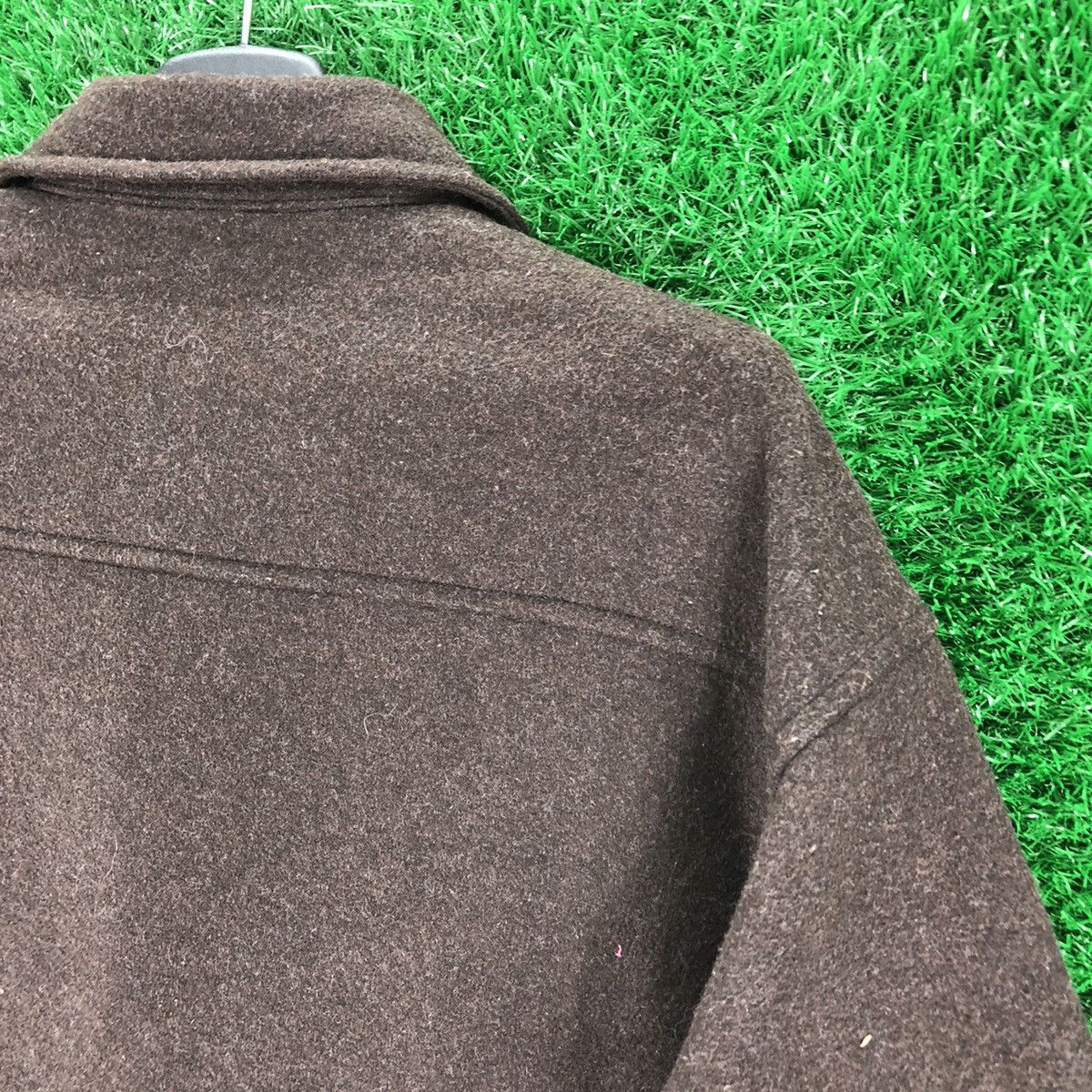 Flannel Uniqlo Autumn Winter Wool Brown Flannel Single Pocket Size US L / EU 52-54 / 3 - 5 Thumbnail