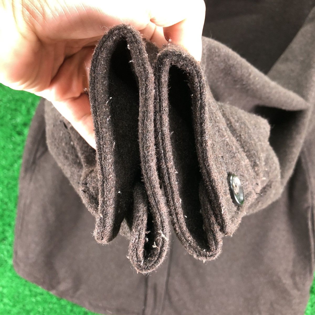 Flannel Uniqlo Autumn Winter Wool Brown Flannel Single Pocket Size US L / EU 52-54 / 3 - 8 Thumbnail