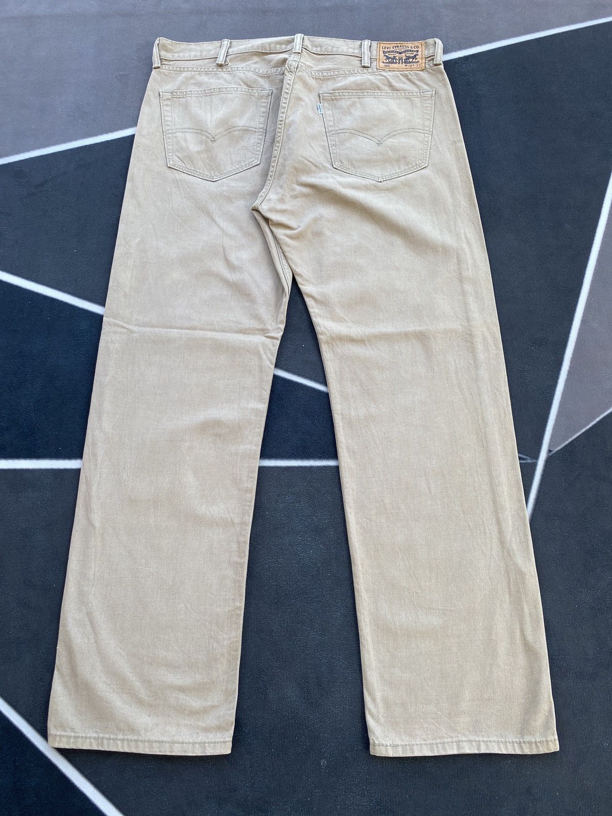 Jean × Levi's × Vintage VINTAGE LEVIS 505 JEANS-J379 Size US 39 - 4 Thumbnail
