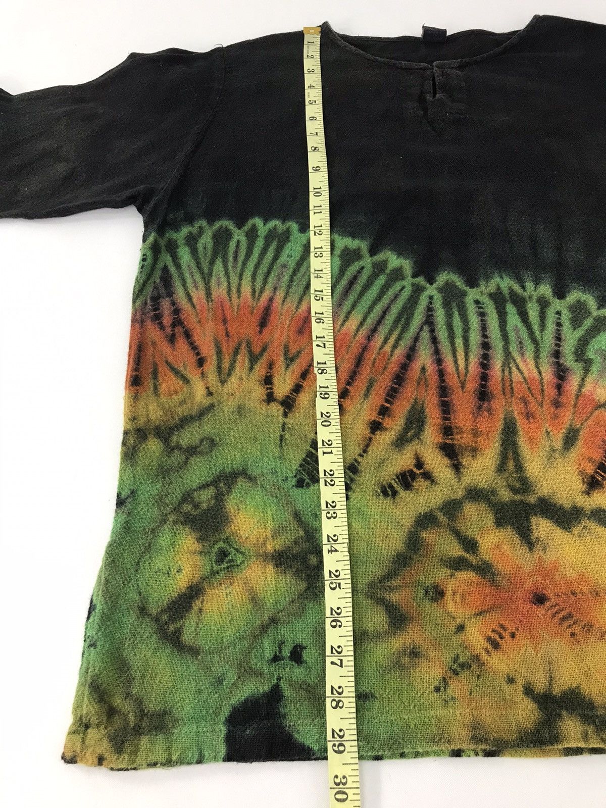 Vintage Malaika Tye Dye Long Sleeve Tee K211j Size US XL / EU 56 / 4 - 7 Thumbnail