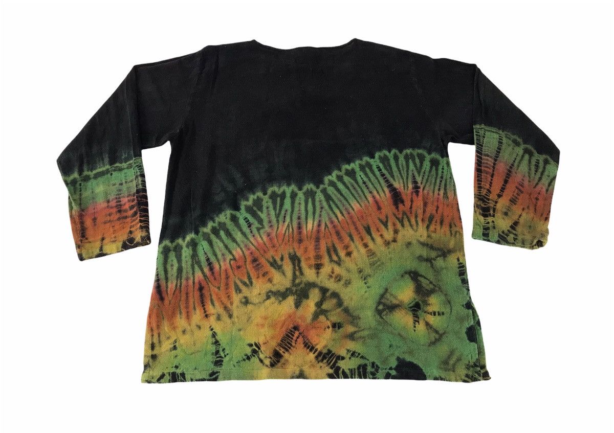 Vintage Malaika Tye Dye Long Sleeve Tee K211j Size US XL / EU 56 / 4 - 2 Thumbnail
