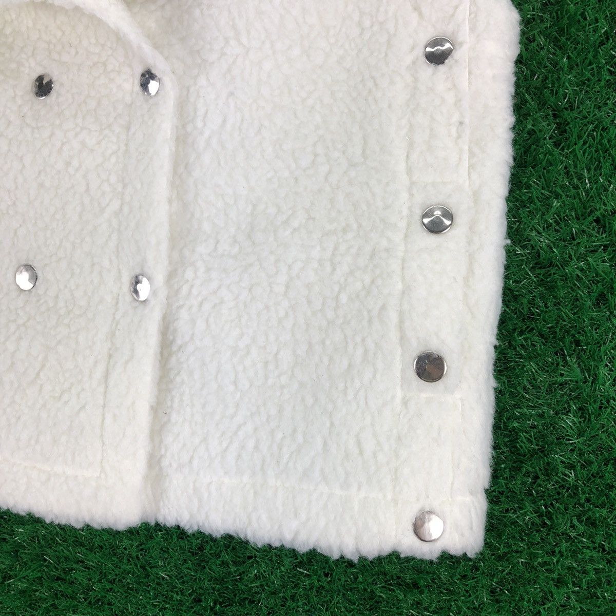 Japanese Brand Vest Double Collar Sherpa by Xia Jia Ji Size M / US 6-8 / IT 42-44 - 3 Thumbnail