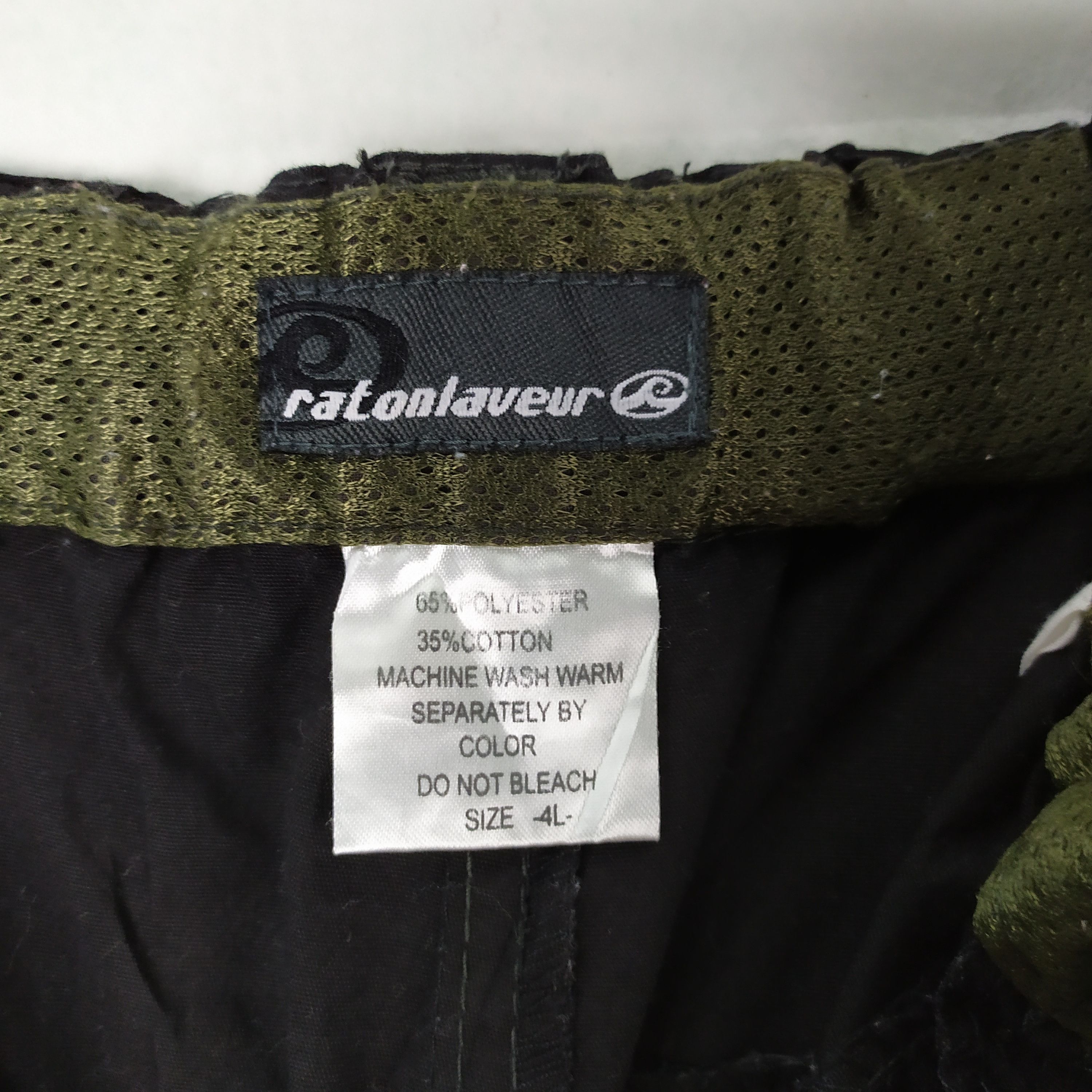 Japanese Brand BIG SIZE💥 RATON LAVEUR CARGO PANTS/2 STEP /MULTIPOCKET Size US 40 / EU 56 - 20 Thumbnail