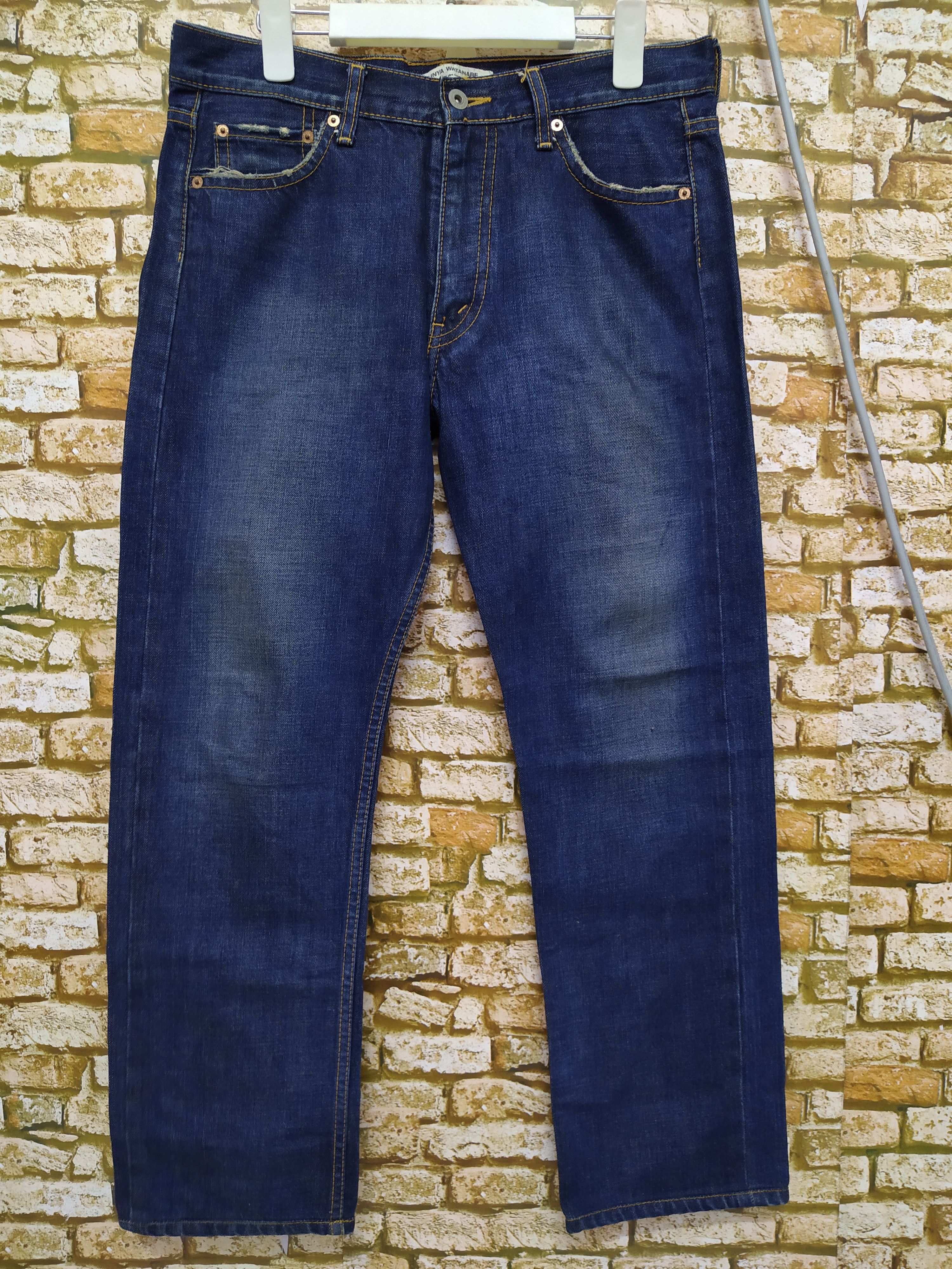 Comme des Garcons 90s JUNYA WATANABE COMME DES GARCONS SELVEDGE DENIM (B324) Size US 33 - 2 Thumbnail