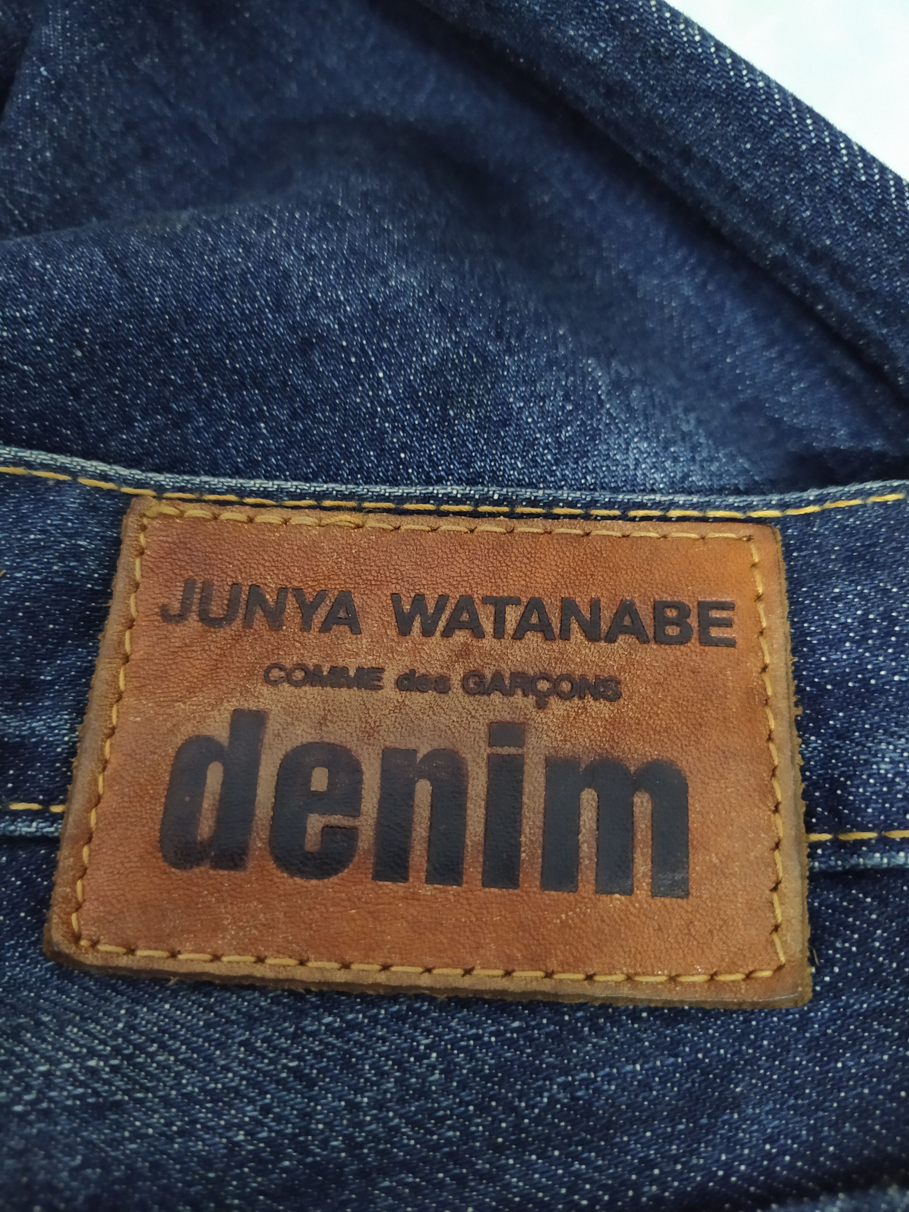 Comme des Garcons 90s JUNYA WATANABE COMME DES GARCONS SELVEDGE DENIM (B324) Size US 33 - 11 Thumbnail