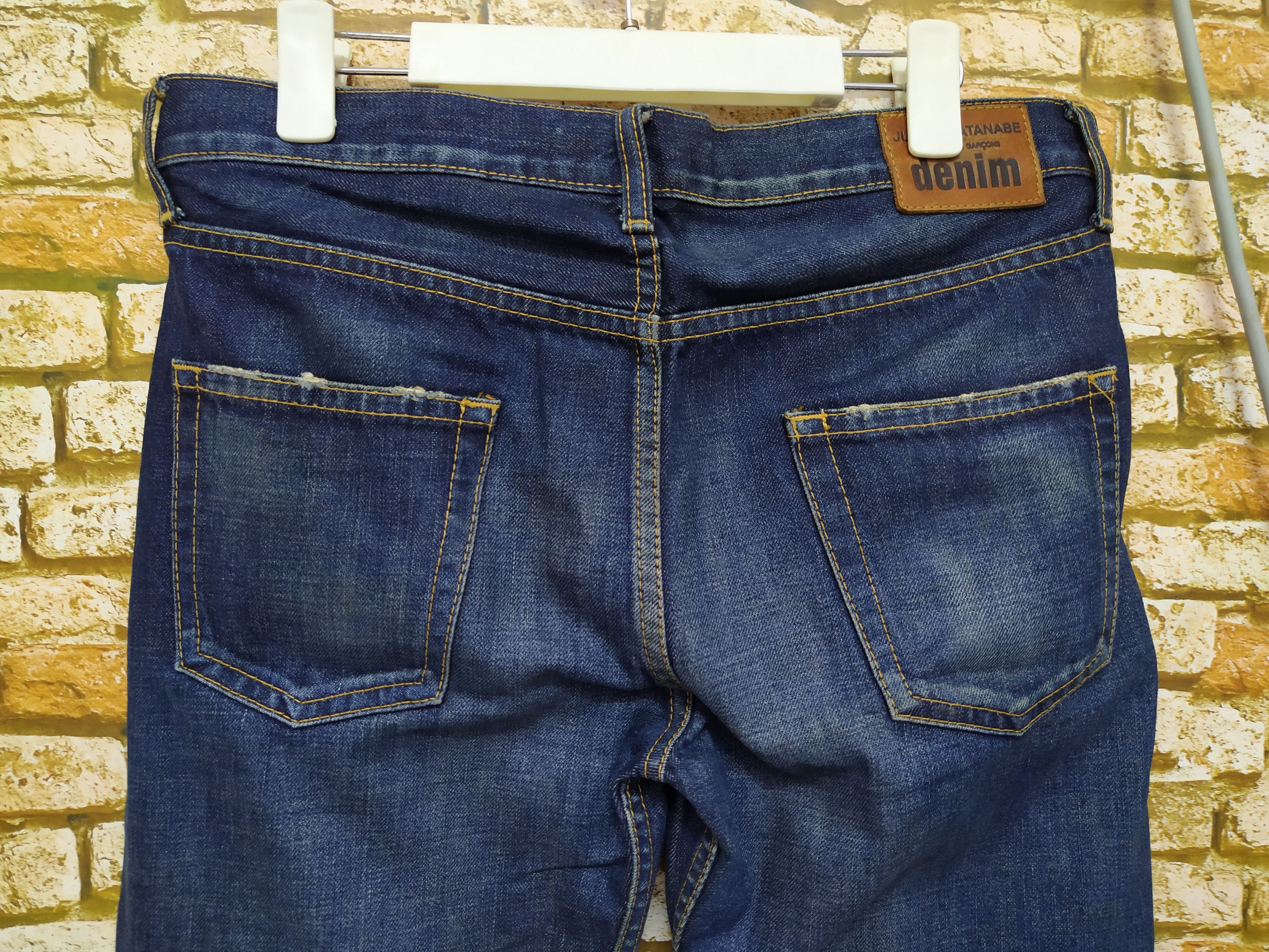 Comme des Garcons 90s JUNYA WATANABE COMME DES GARCONS SELVEDGE DENIM (B324) Size US 33 - 4 Thumbnail