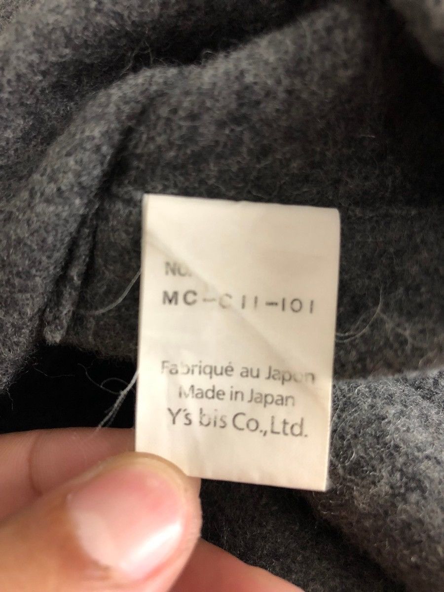 Japanese Brand × Yohji Yamamoto RARE‼️Vintage 80s Yohji Yamamoto Wool Gabardine Trench Coat Size US M / EU 48-50 / 2 - 6 Thumbnail