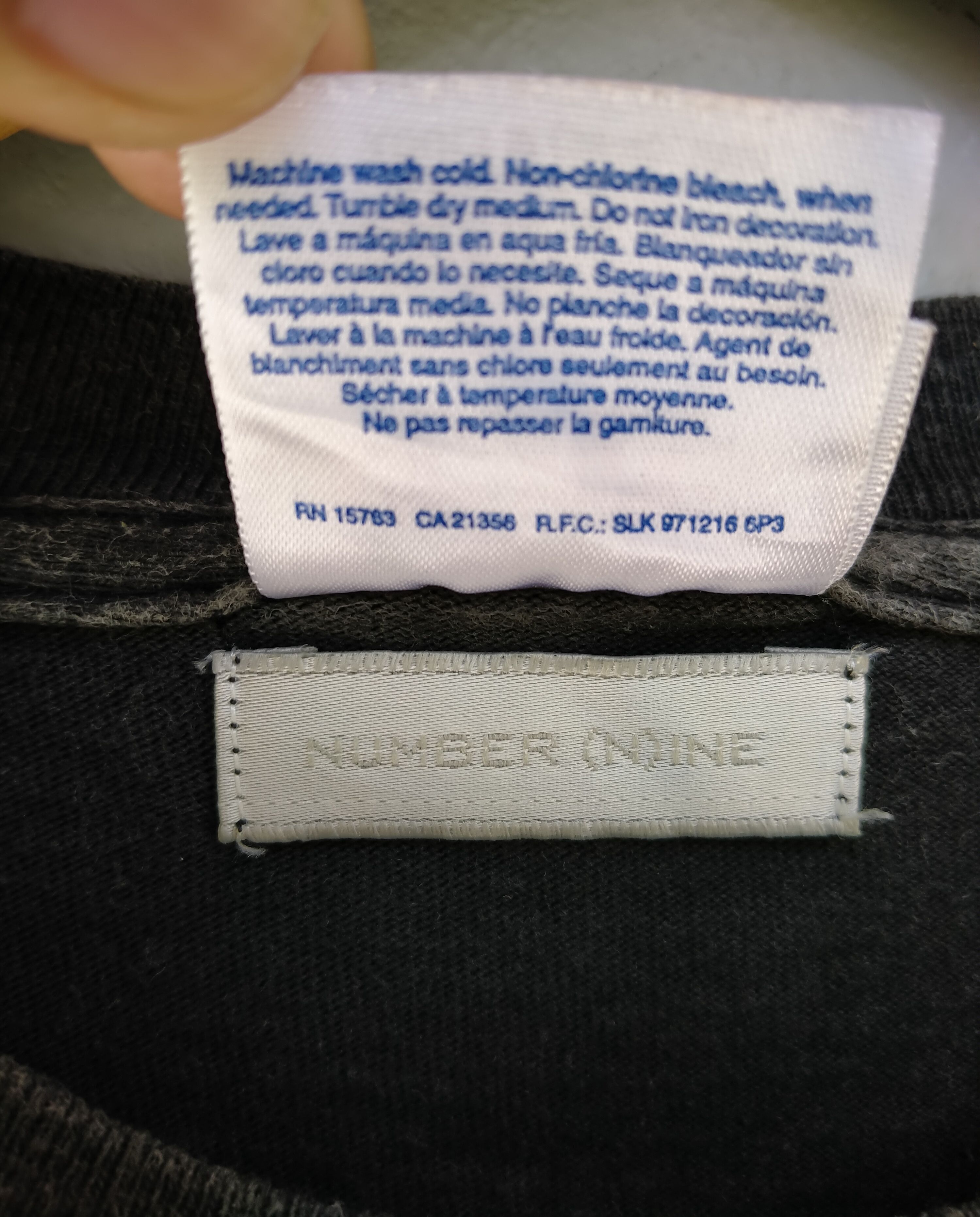 Number (N)ine Archival Piece Of Number (N)ine X Hanes Campbell Box Logo Size US M / EU 48-50 / 2 - 5 Thumbnail