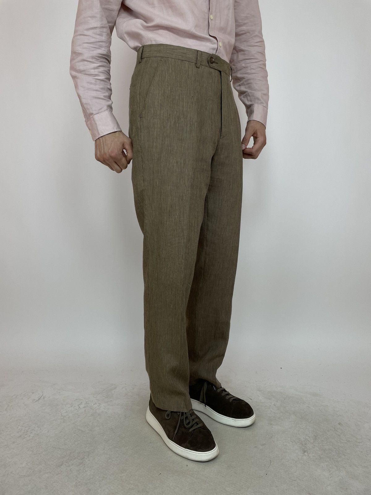 Lauren Ralph Lauren × Ralph Lauren LAUREN Ralph Lauren Linen Trouses Pants Trim Fit size 34x32 Size US 34 / EU 50 - 7 Thumbnail