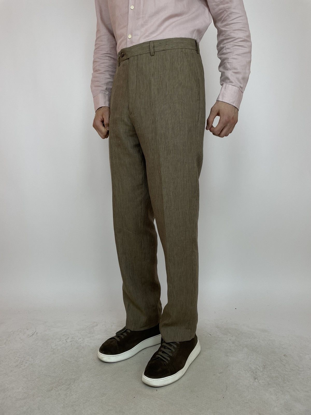 Lauren Ralph Lauren × Ralph Lauren LAUREN Ralph Lauren Linen Trouses Pants Trim Fit size 34x32 Size US 34 / EU 50 - 6 Thumbnail