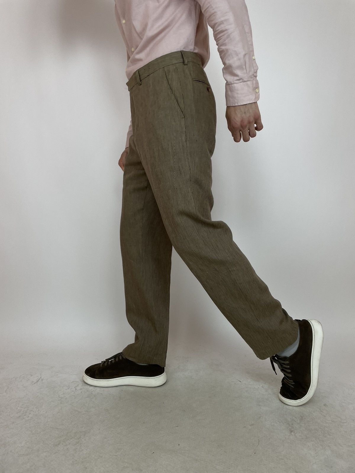 Lauren Ralph Lauren × Ralph Lauren LAUREN Ralph Lauren Linen Trouses Pants Trim Fit size 34x32 Size US 34 / EU 50 - 5 Thumbnail