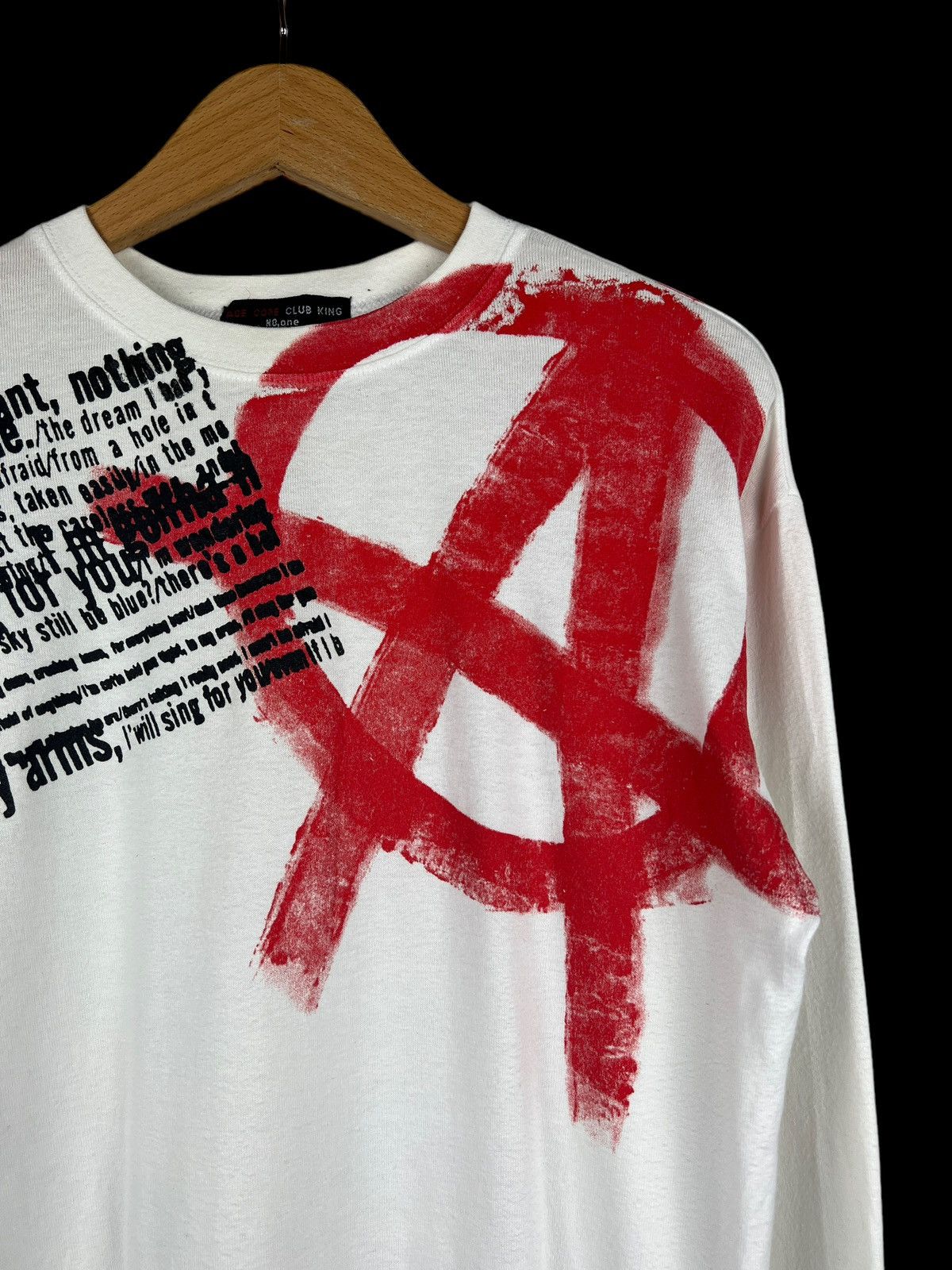 Japanese Brand Age Core 🇯🇵 Anarchy Poem Shirt Size US M / EU 48-50 / 2 - 5 Thumbnail
