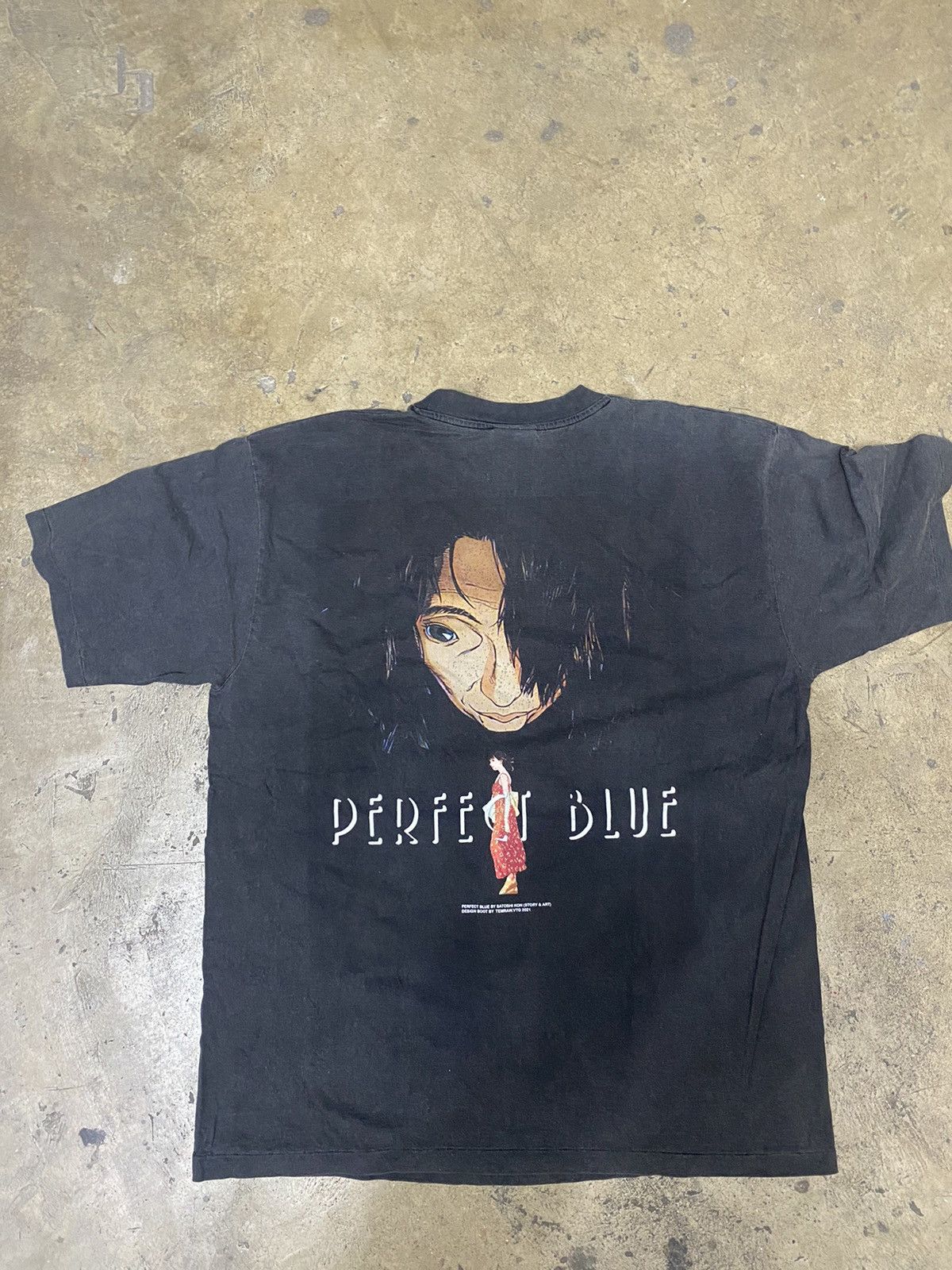 Other Perfect Blue Bootleg XXL Anime Ghibli manga vtg Akira Size US XXL / EU 58 / 5 - 4 Thumbnail