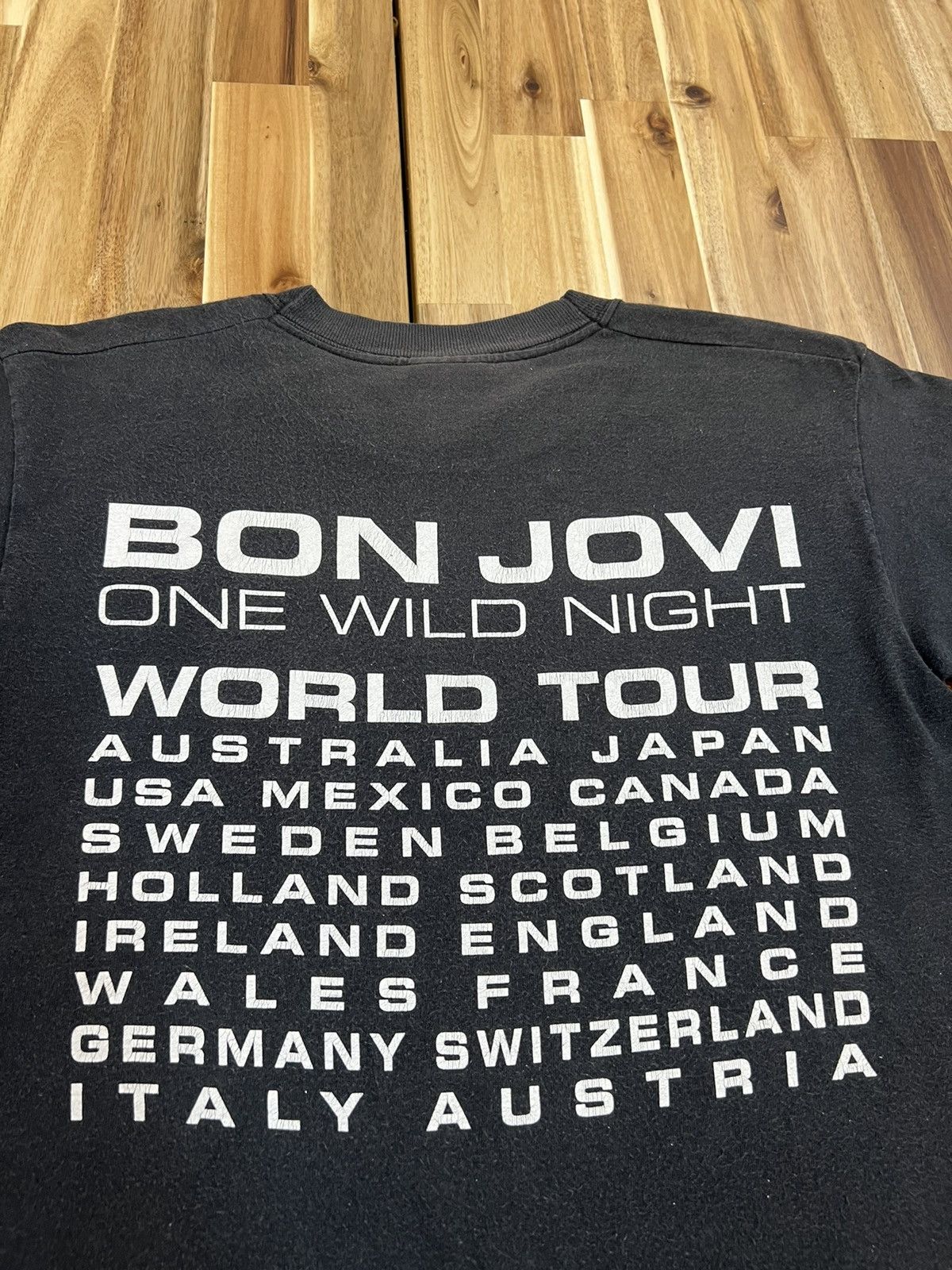 Bon Jovi Vintage Bon Jovi One Wild Night Shirt Tees Size US S / EU 44-46 / 1 - 6 Thumbnail