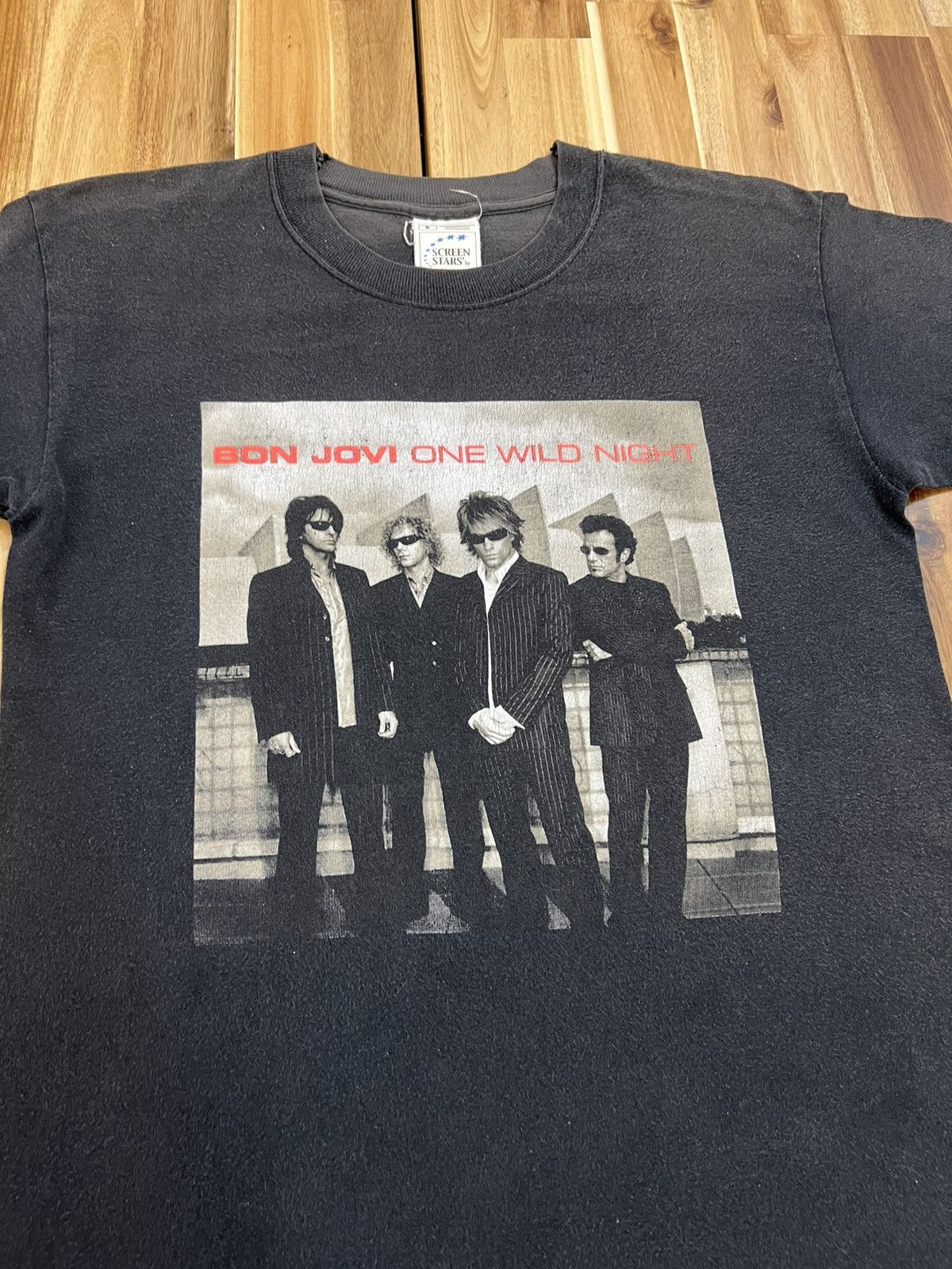 Bon Jovi Vintage Bon Jovi One Wild Night Shirt Tees Size US S / EU 44-46 / 1 - 3 Thumbnail