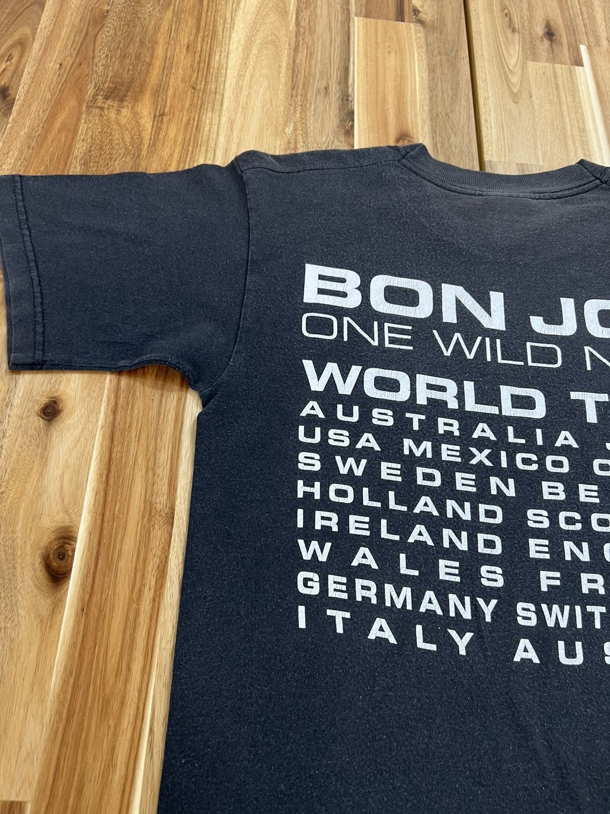 Bon Jovi Vintage Bon Jovi One Wild Night Shirt Tees Size US S / EU 44-46 / 1 - 8 Thumbnail