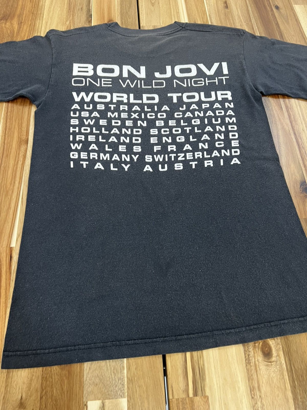Bon Jovi Vintage Bon Jovi One Wild Night Shirt Tees Size US S / EU 44-46 / 1 - 9 Thumbnail