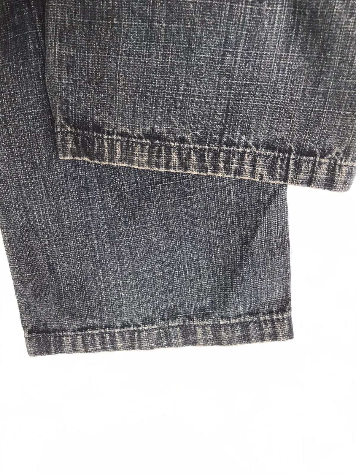 Japanese Brand Y2K Baggy Denim Jeans Airborne Military Patch Wide Leg Size US 32 / EU 48 - 7 Thumbnail