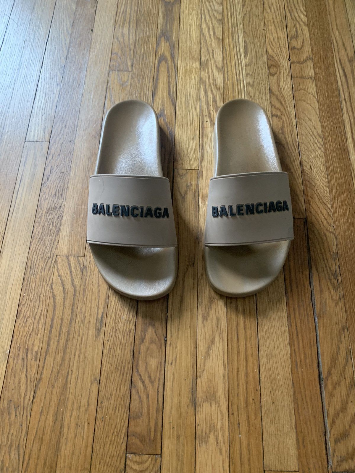 サンダル BALENCIAGA SLIPPER (720857W0FOY 1000) Balenciaga Balenciaga Man Loafers & Slippers 720857W0FOY